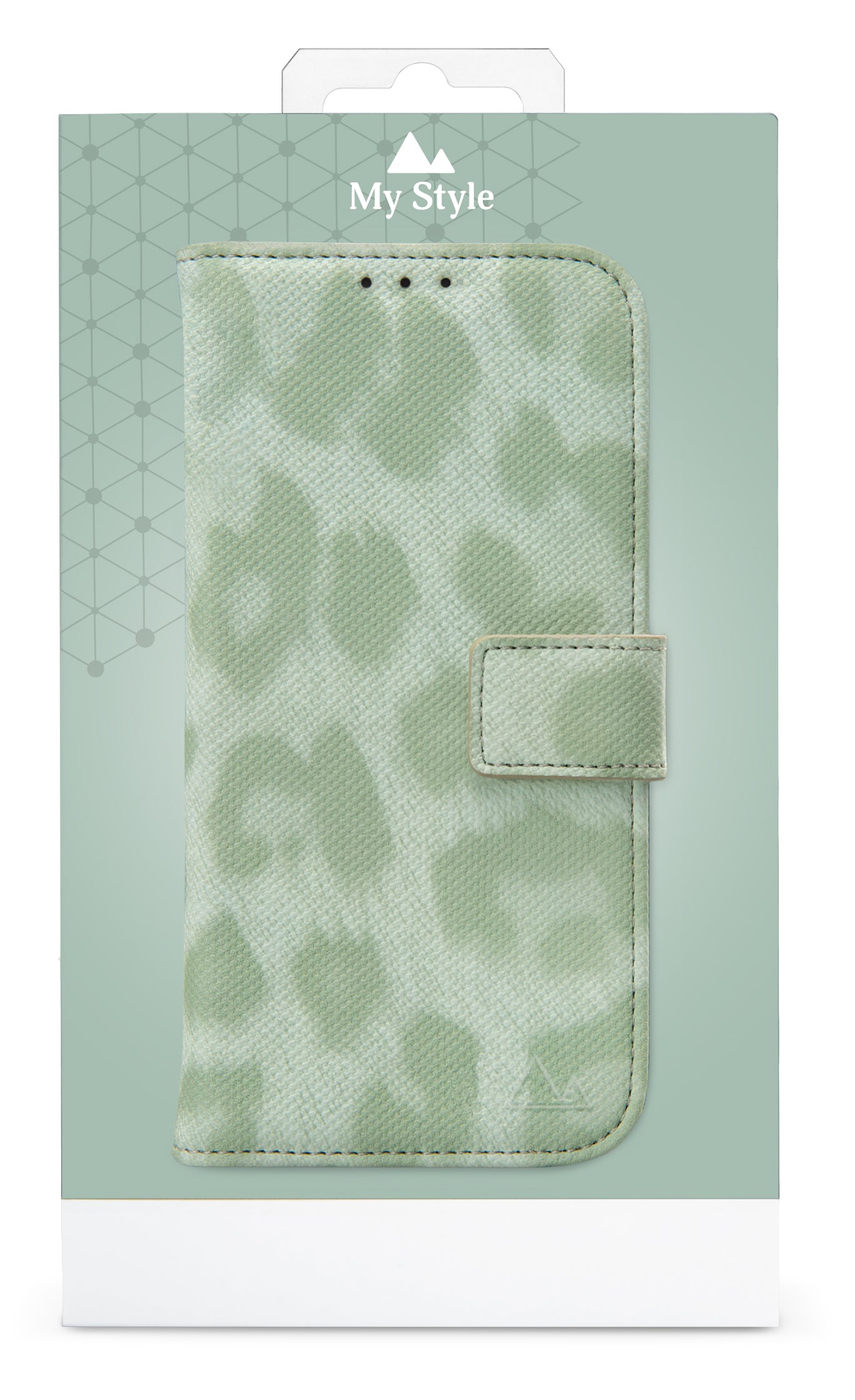 My Style Flex Wallet For Samsung Galaxy S24 Fe Green Leopard
