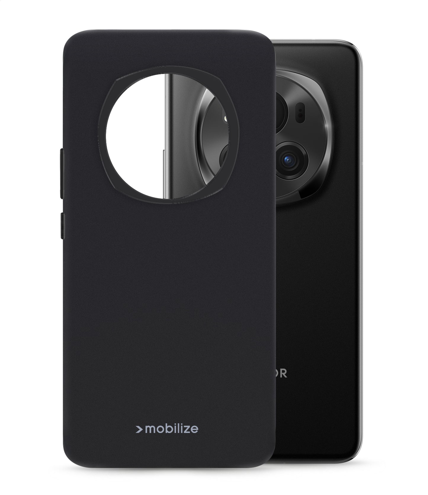 Mobilize Rubber Gelly Case Honor Magic6 Pro Matt Black