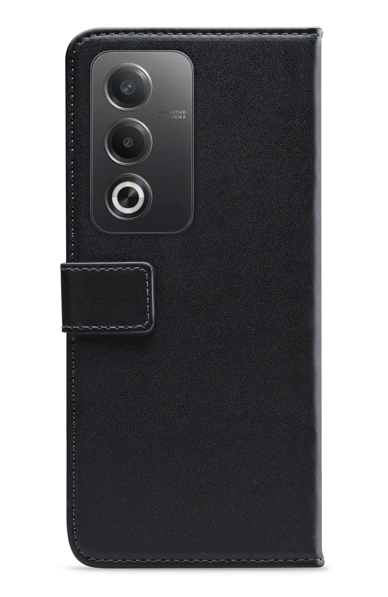 Mobilize Classic Gelly Wallet Book Case Oppo A80 5G Black