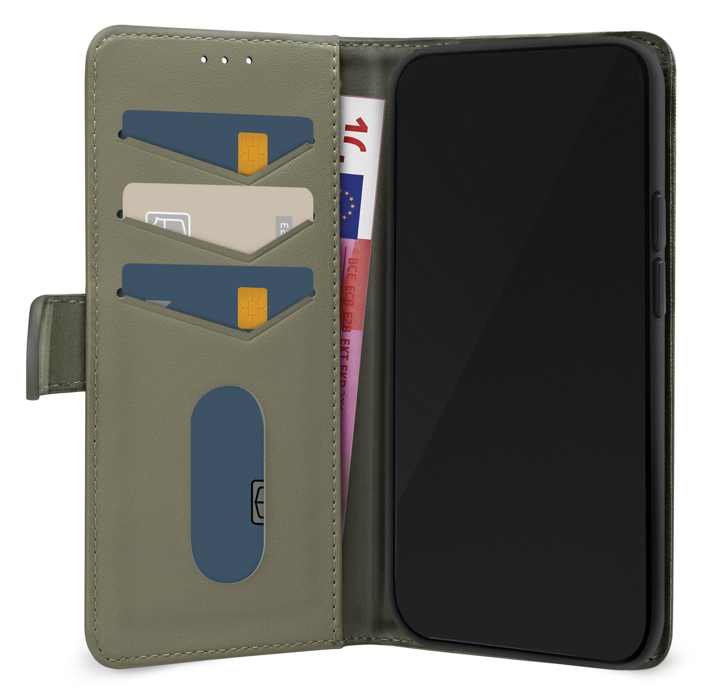 Mobilize Premium Gelly Wallet Book Case Samsung Galaxy A16 4G/5G Green