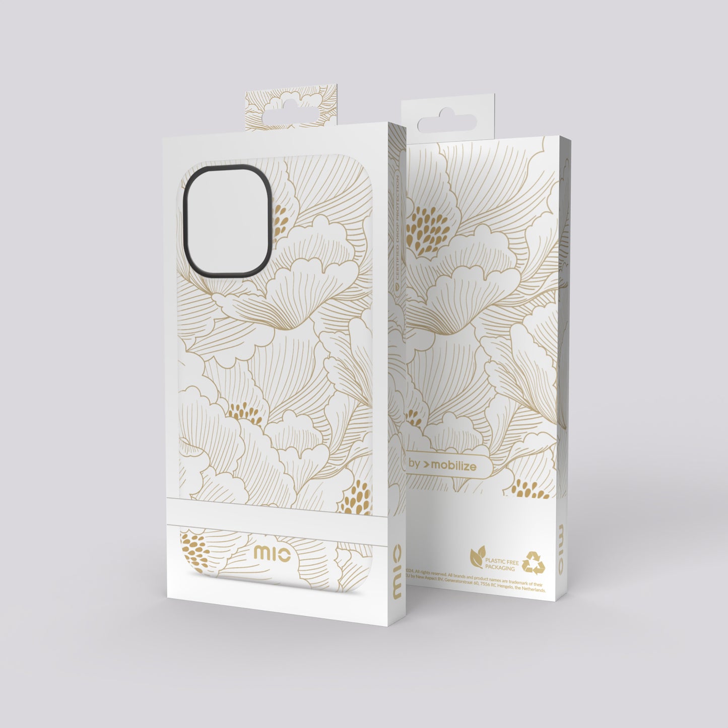 Mio By Mobilize Mio White Roses Magsafe Compatible For Samsung S24 Fe 5G