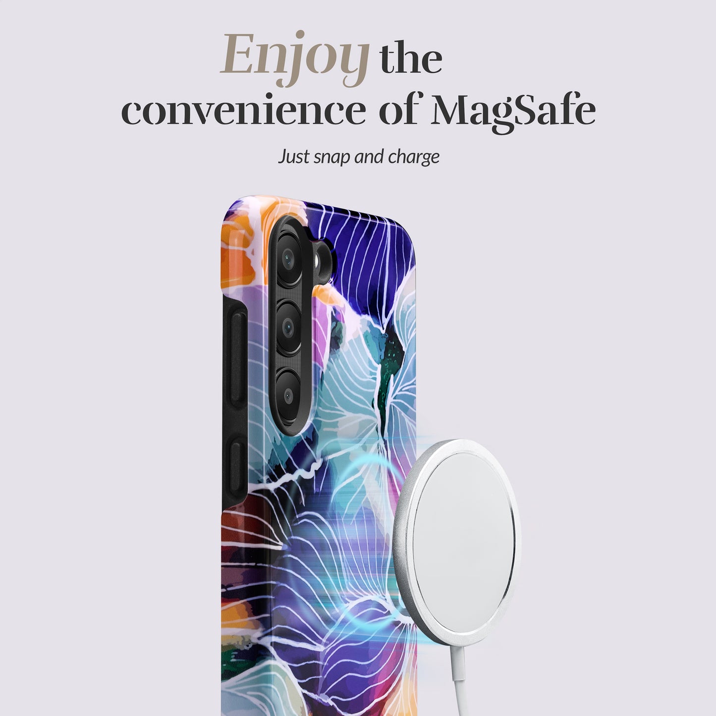 Mio By Mobilize Mio Flowers Magsafe Compatible For Samsung S24 Fe 5G
