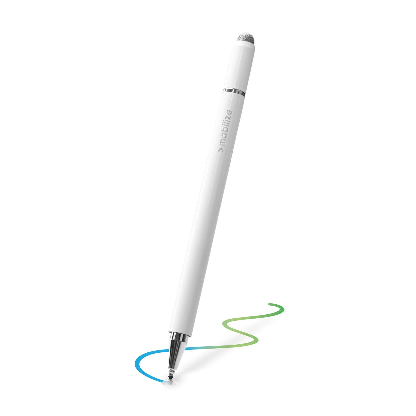Mobilize High Sensitive 2In1 Capacitive Stylus Pen White