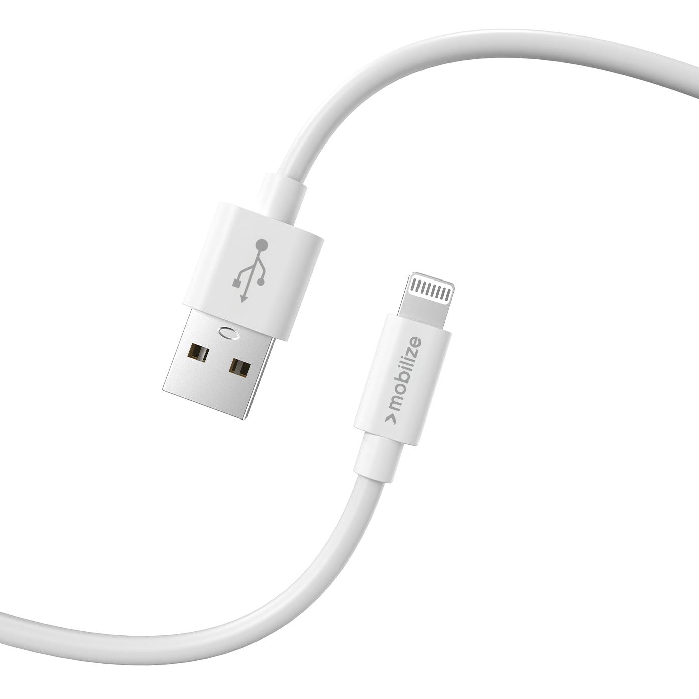 Mobilize Cable Usb To Apple Mfi Lightning 1M. 12W White