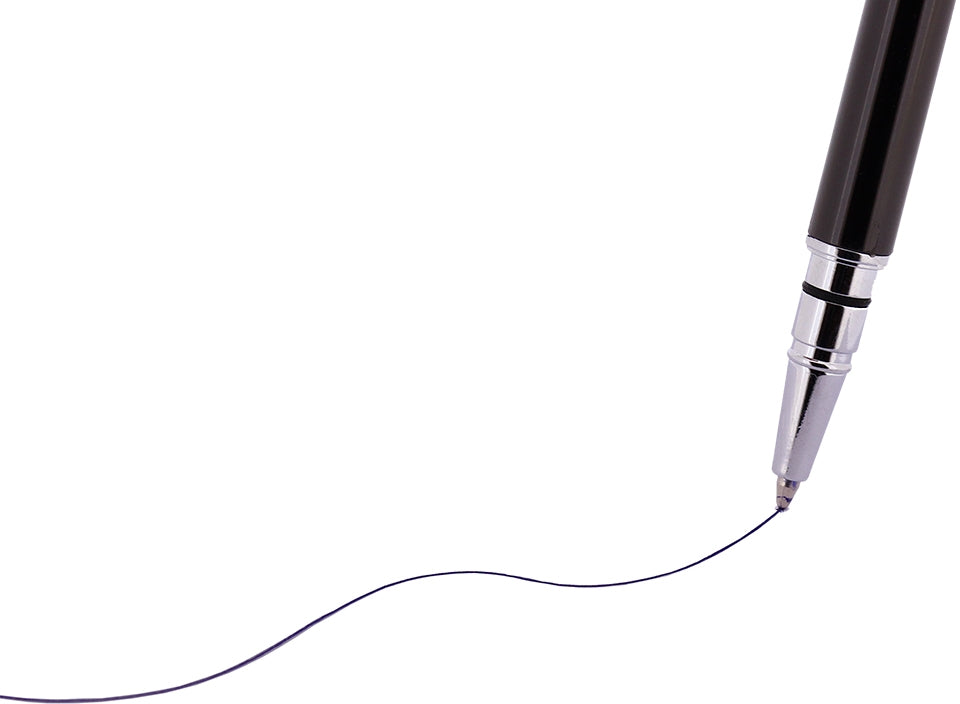 Mobilize Capacitive Stylus Pen 2-In-1 Metallic Black