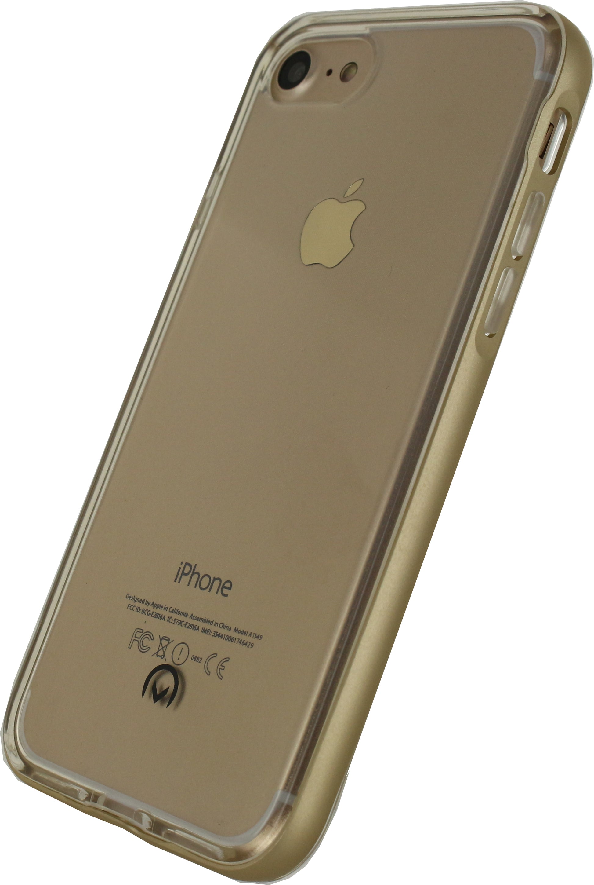 Mobilize Gelly+ Case Apple Iphone 7/8/Se (2020/2022) Clear/Champagne