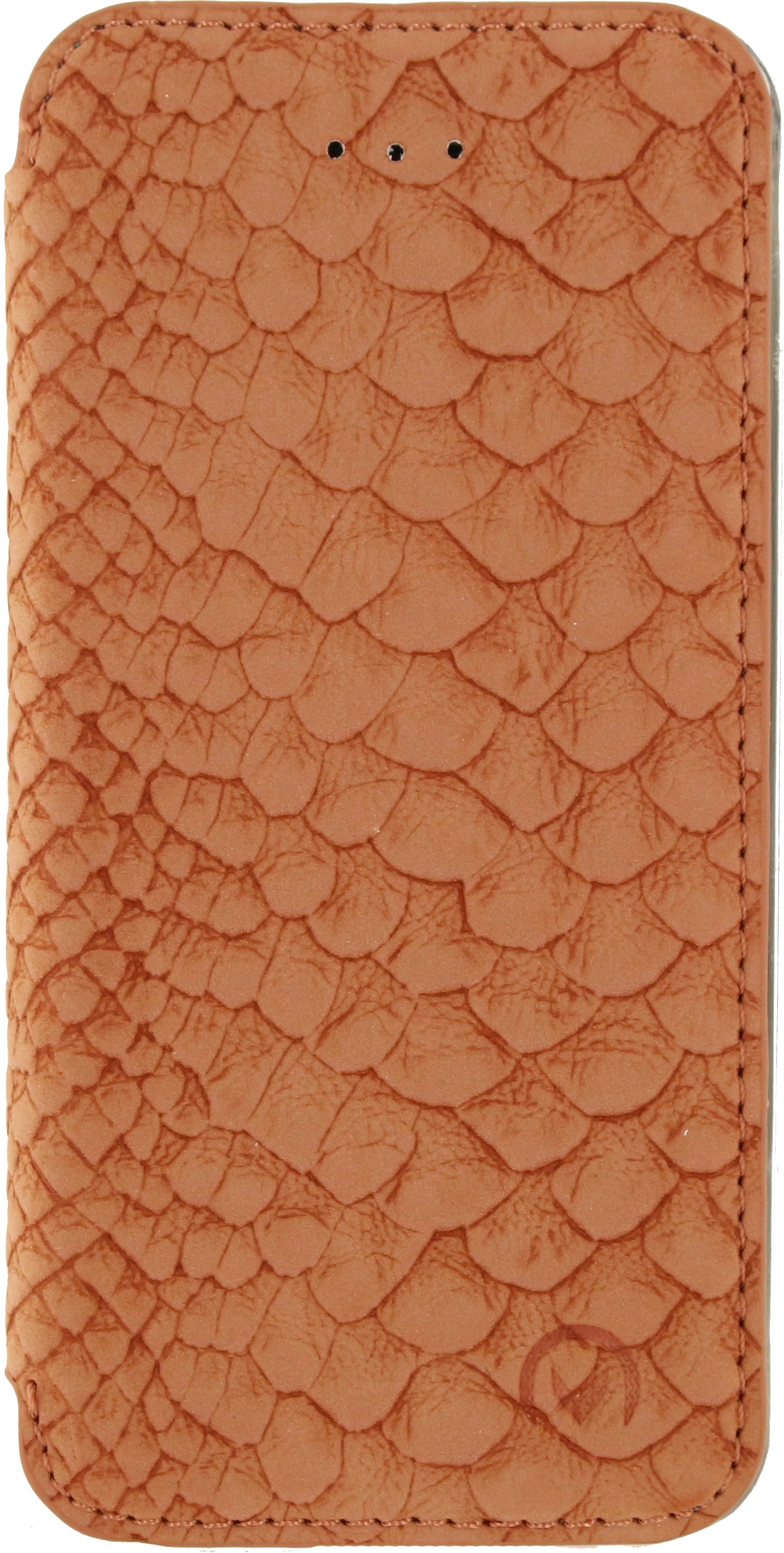 Mobilize Slim Gelly Booklet Apple Iphone 5/5S/Se Soft Snake Apricot