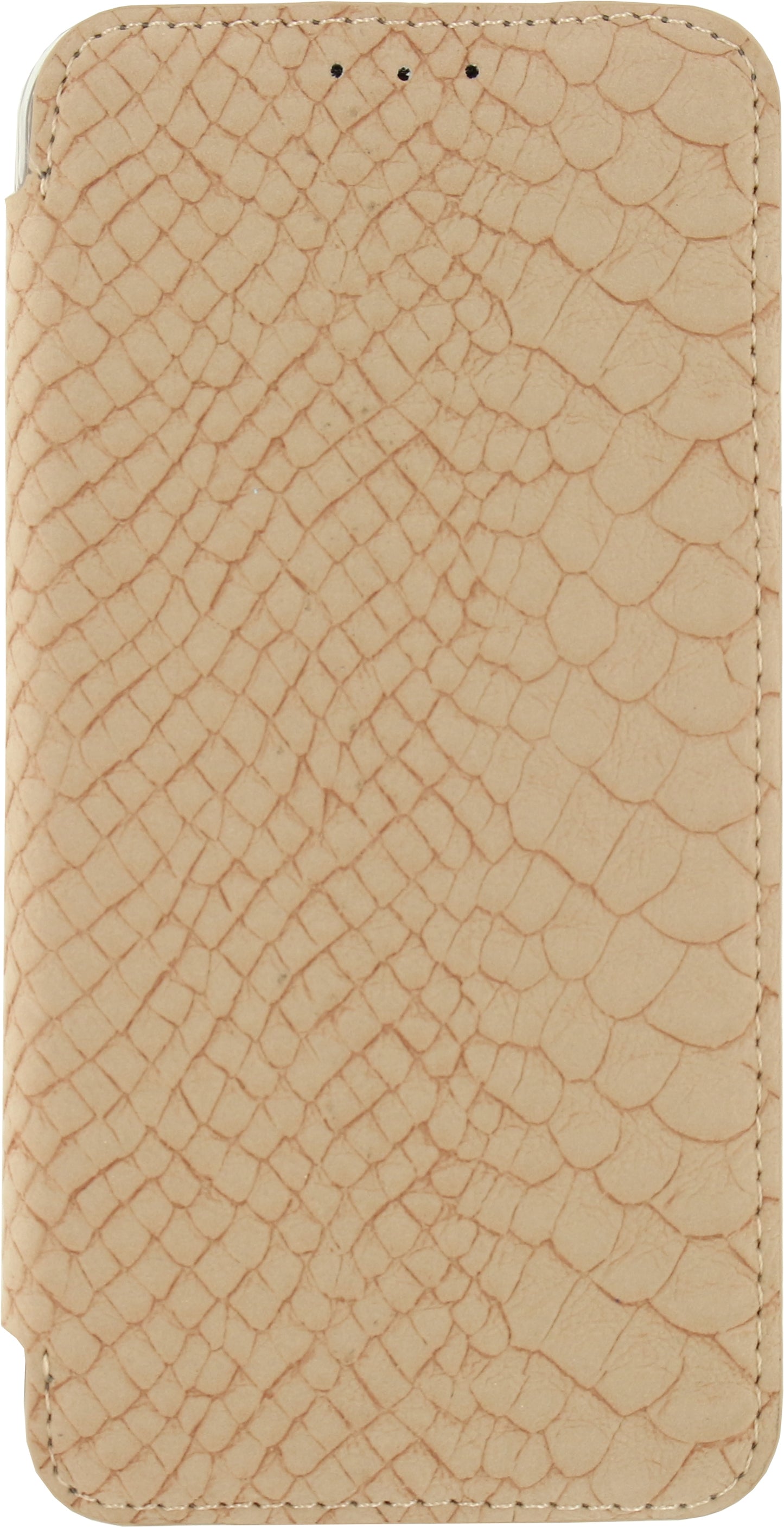 Mobilize Slim Gelly Booklet Apple Iphone 6/6S Soft Snake Creamy Rose