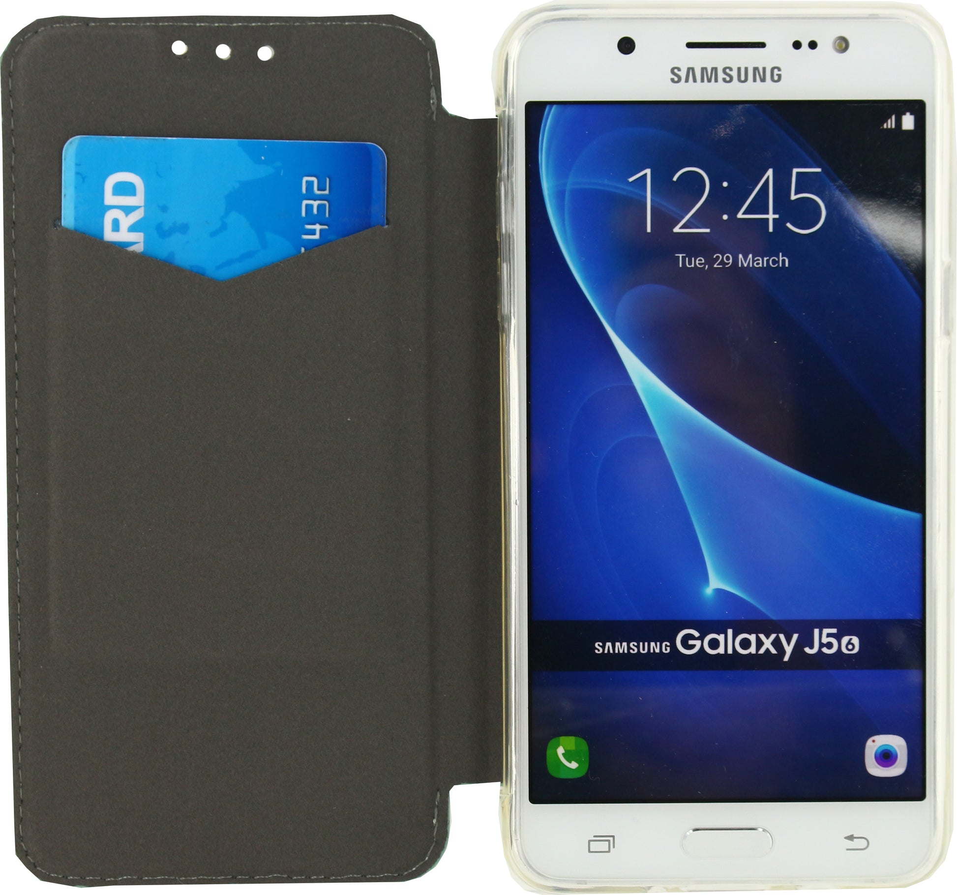 Mobilize Slim Gelly Booklet Samsung Galaxy J5 2016 Soft Snake Creamy Rose