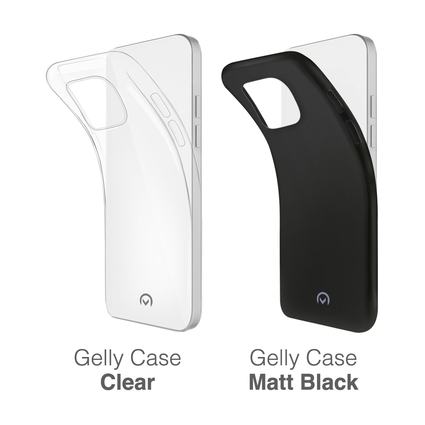 Mobilize Rubber Gelly Case Apple Iphone 7/8/Se (2020/2022) Matt Black