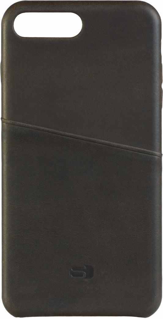 Senza Raw Leather Cover With Card Slot Apple Iphone 7 Plus/8 Plus Chestnut Brown