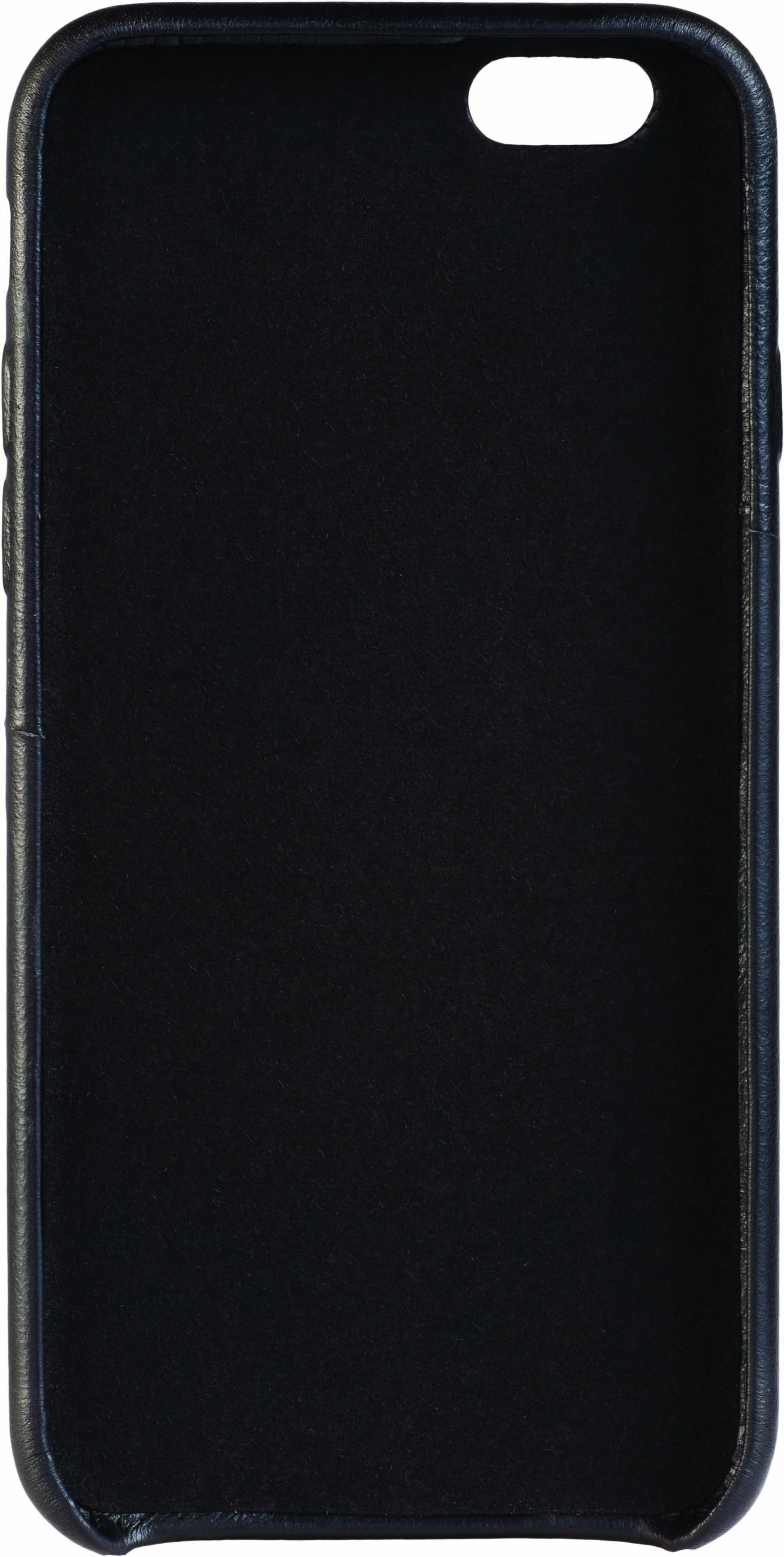 Senza Pure Leather Cover With Card Slot Apple Iphone 6/6S Deep Black