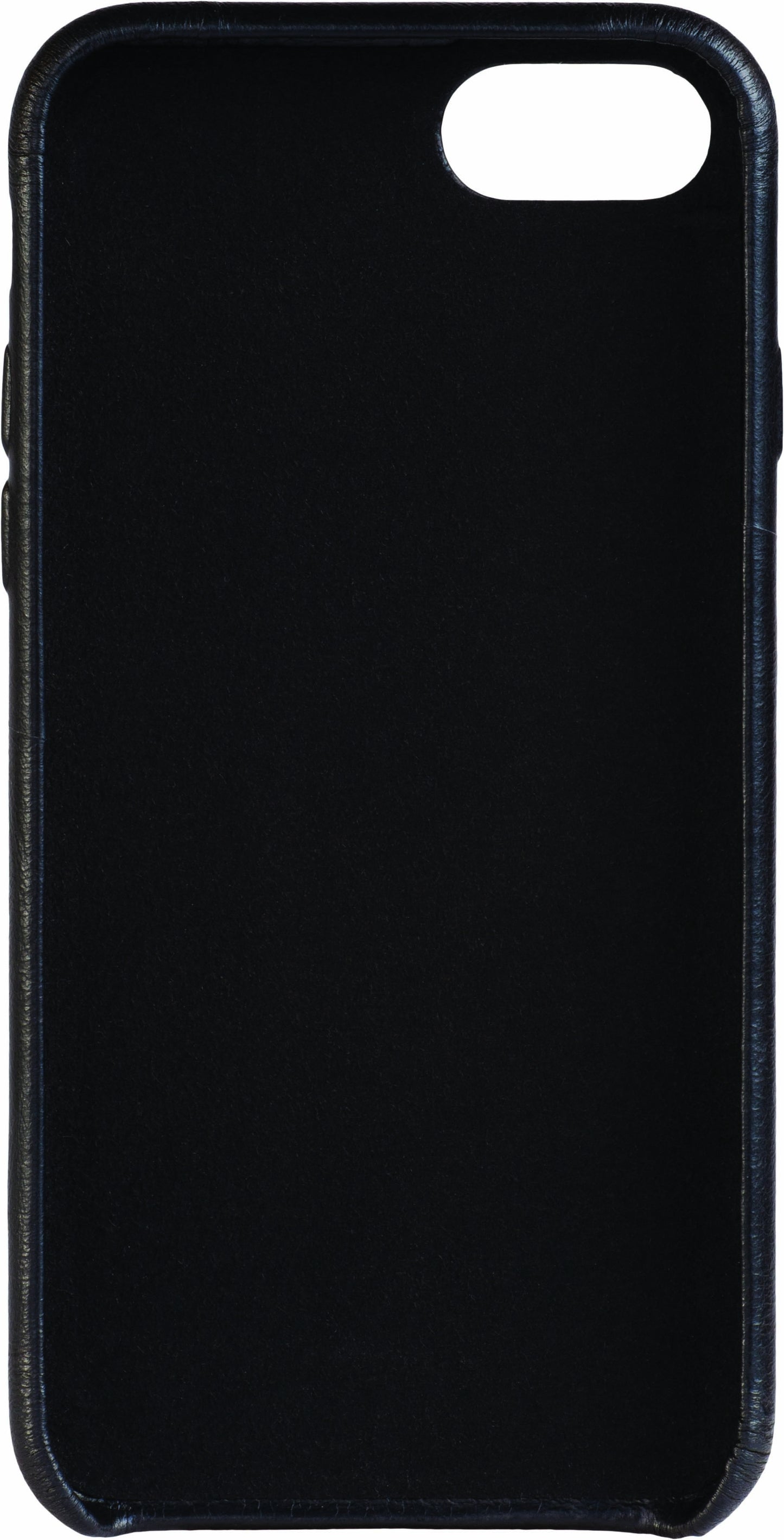 Senza Pure Leather Cover With Card Slot Apple Iphone 7/8/Se (2020/2022) Deep Black