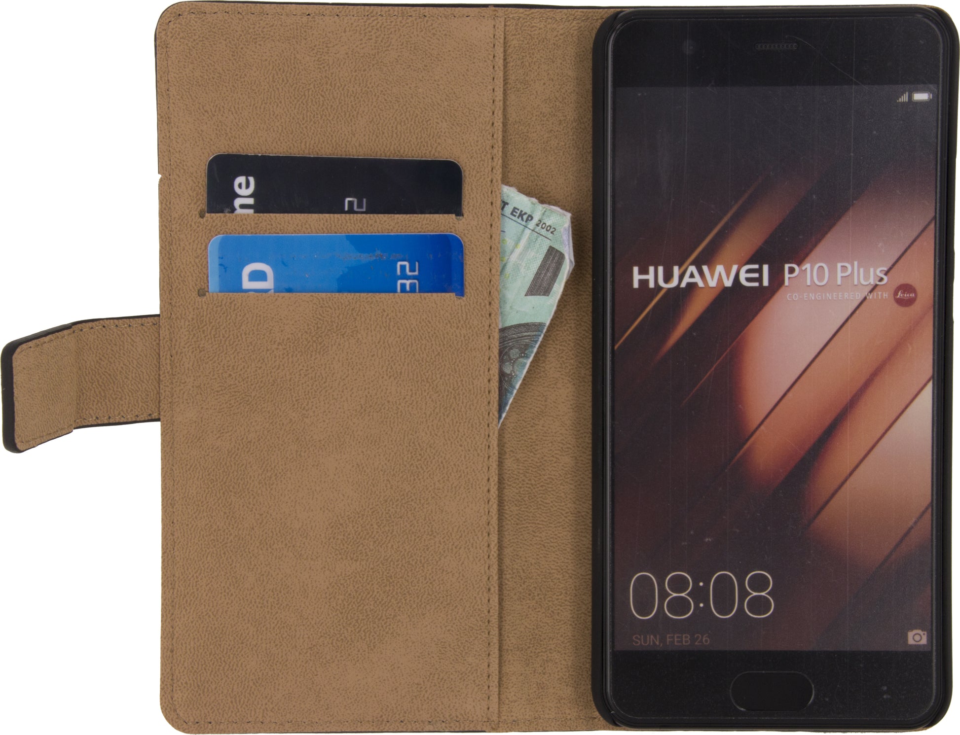 Mobilize Classic Wallet Book Case Huawei P10 Plus Black