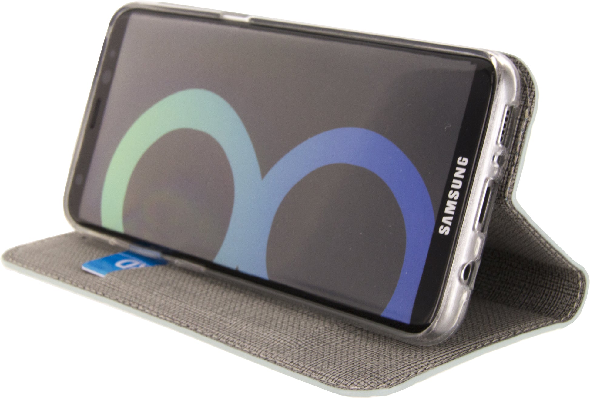 Mobilize Premium Gelly Book Case Samsung Galaxy S8+ Alligator Mystic Blue
