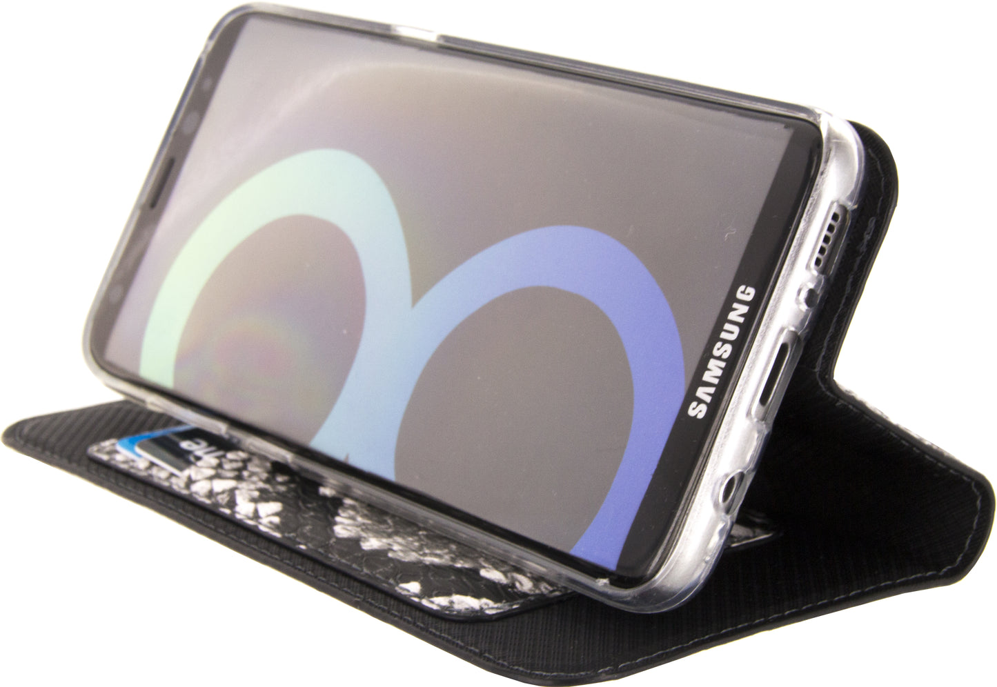 Mobilize Special Premium Gelly Book Case Samsung Galaxy S8+ Snake Black