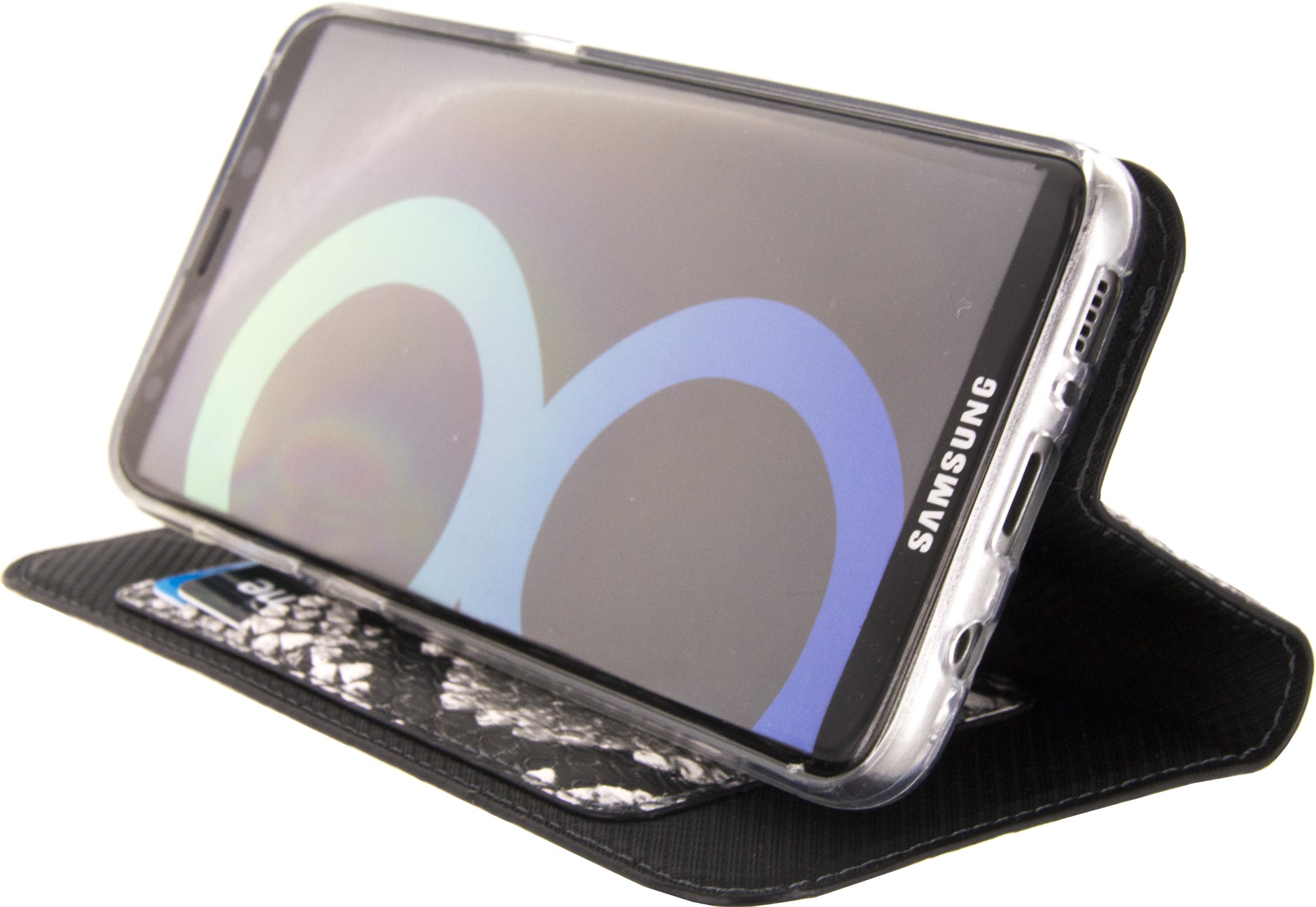 Mobilize Special Premium Gelly Book Case Samsung Galaxy S8+ Snake Black