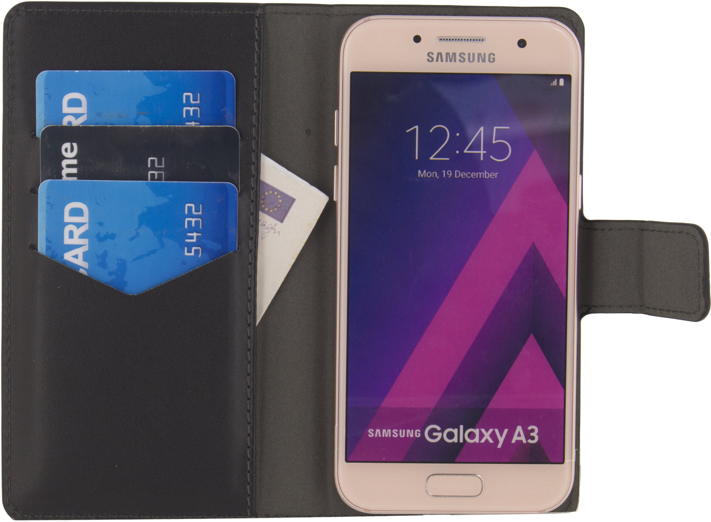 Mobilize Classic Universal Wallet Book Case L Black
