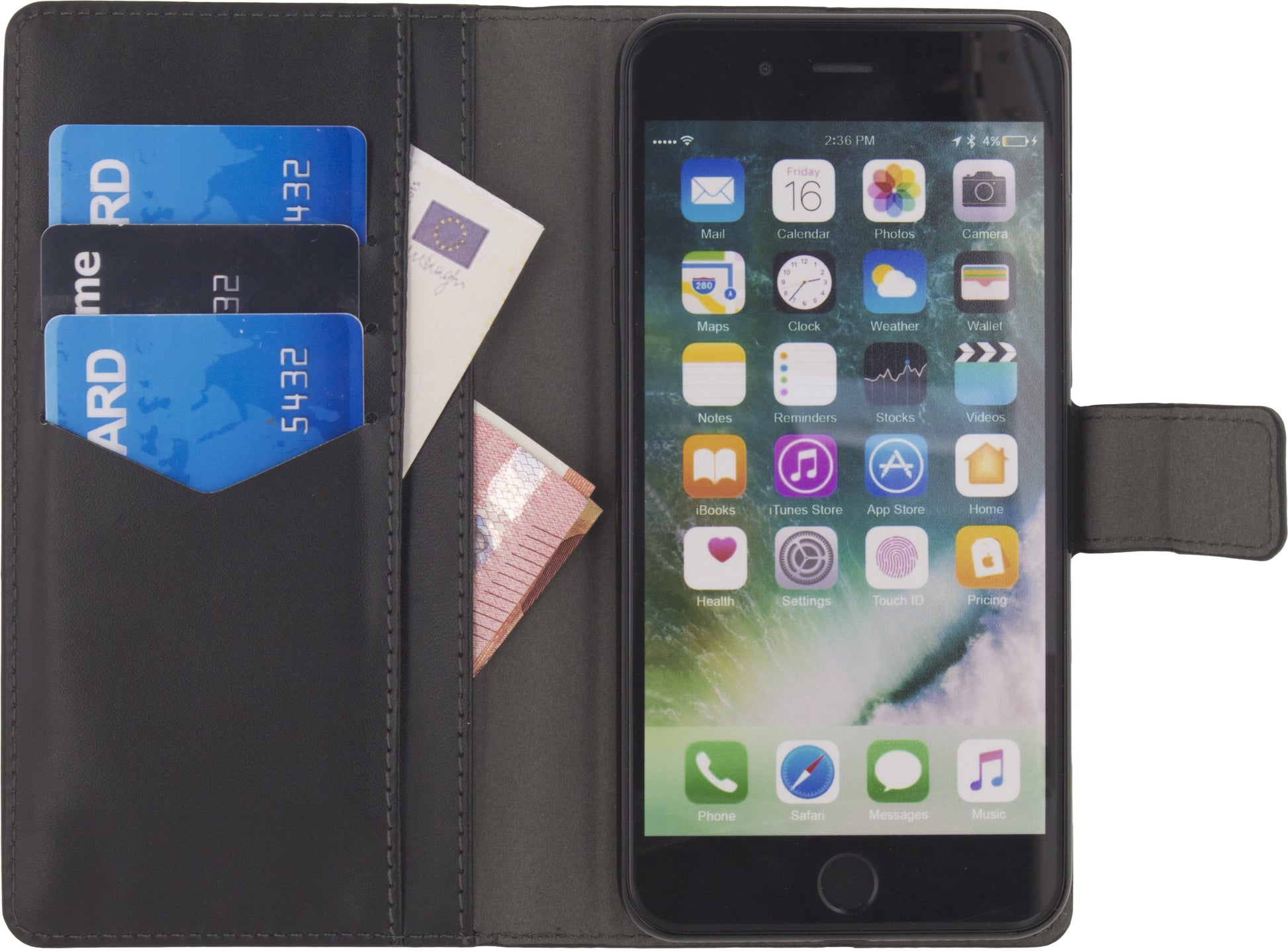 Mobilize Classic Universal Wallet Book Case Xl Black