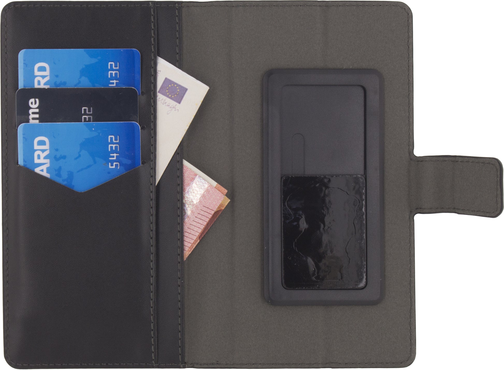Mobilize Classic Universal Wallet Book Case Xl Black