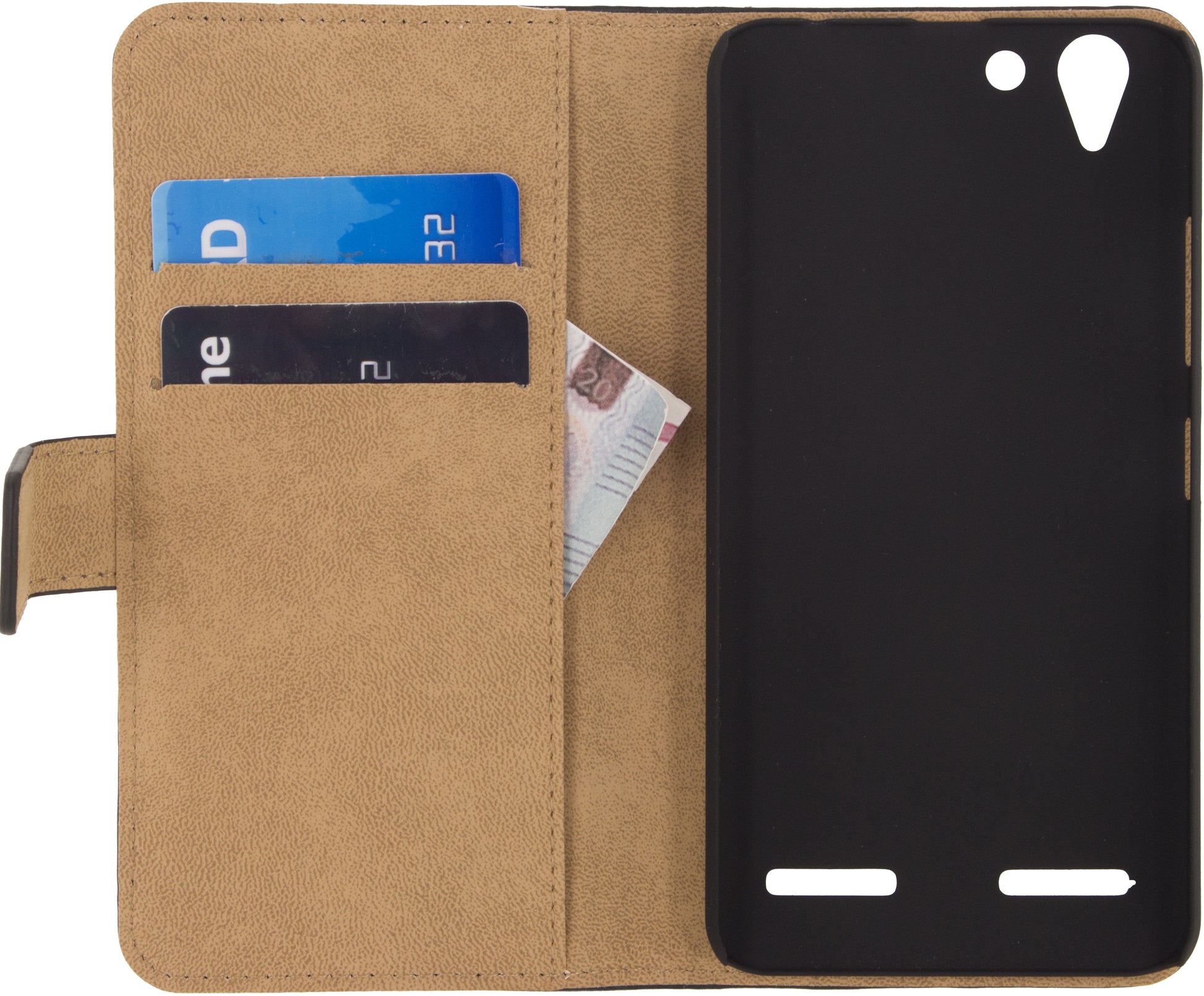 Mobilize Classic Wallet Book Case Lenovo K5 Black