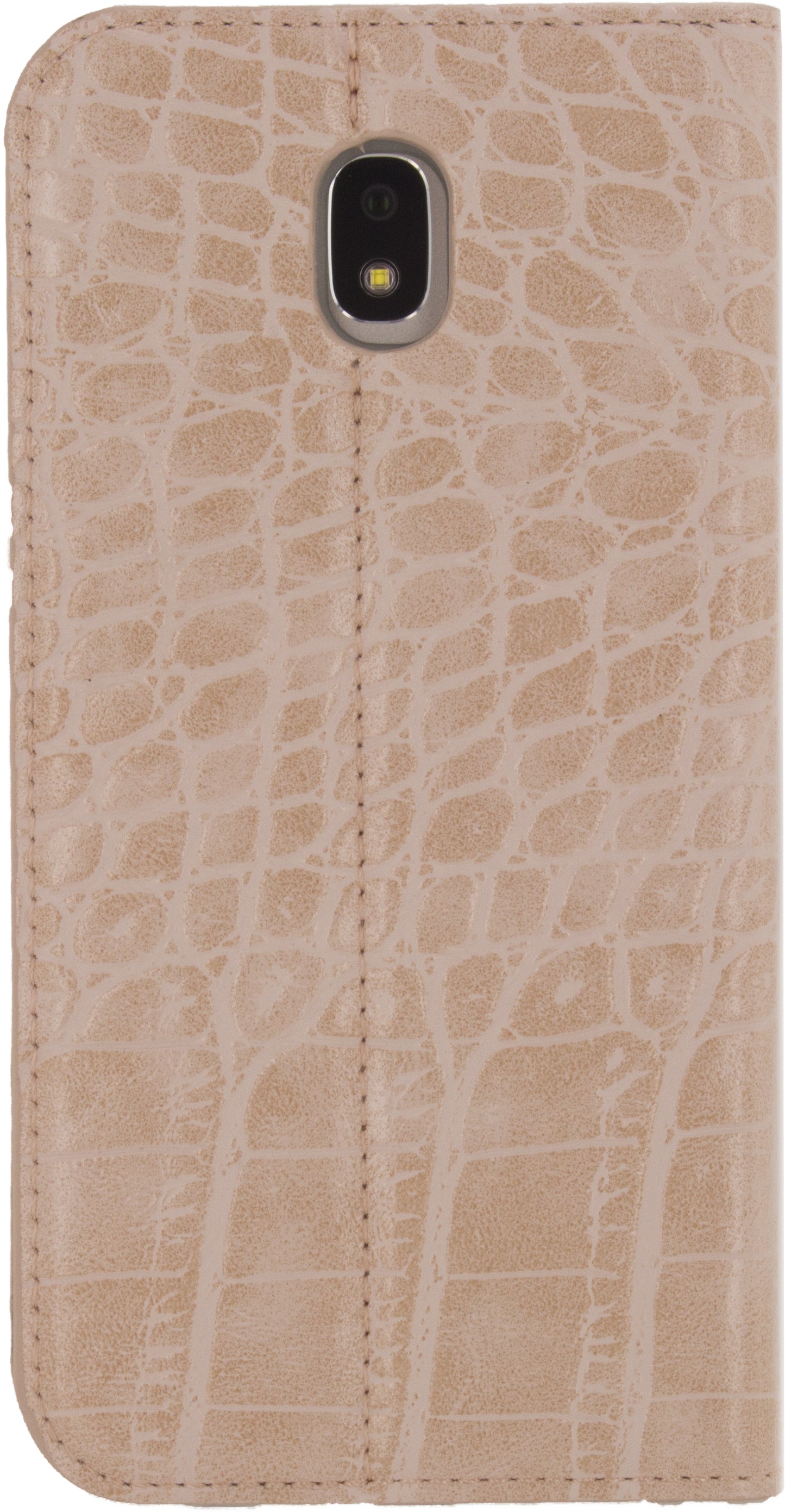 Mobilize Premium Gelly Book Case Samsung Galaxy J7 2017 Alligator Coral Pink