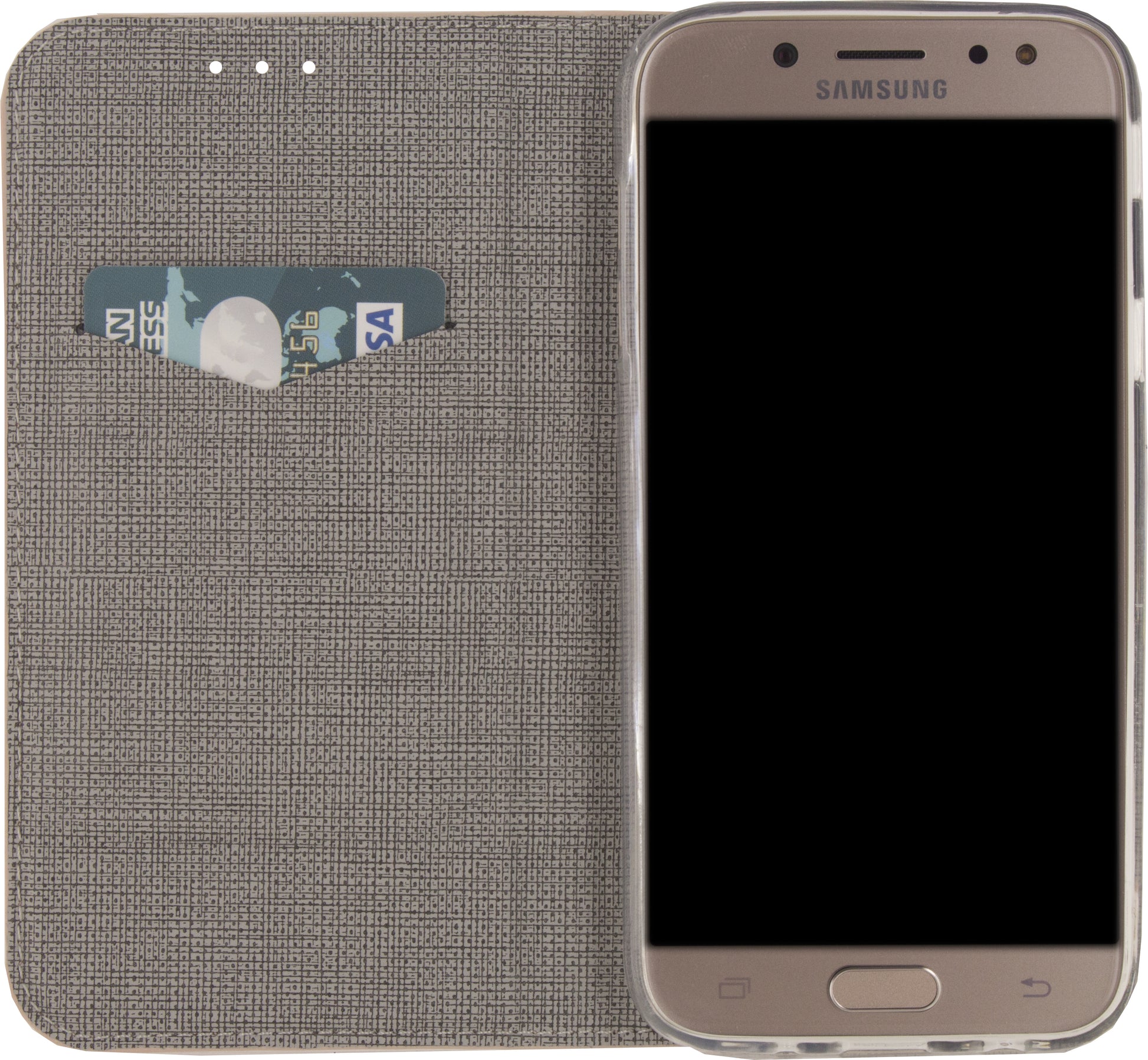 Mobilize Premium Gelly Book Case Samsung Galaxy J7 2017 Alligator Coral Pink