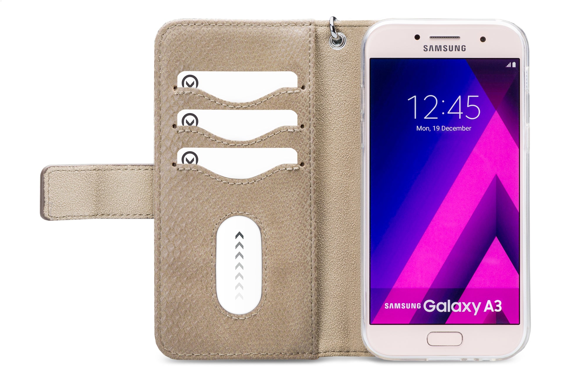 Mobilize 2In1 Gelly Zipper Case Samsung Galaxy A3 2017 Latte