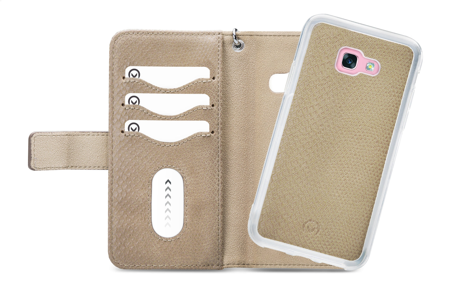 Mobilize 2In1 Gelly Zipper Case Samsung Galaxy A3 2017 Latte