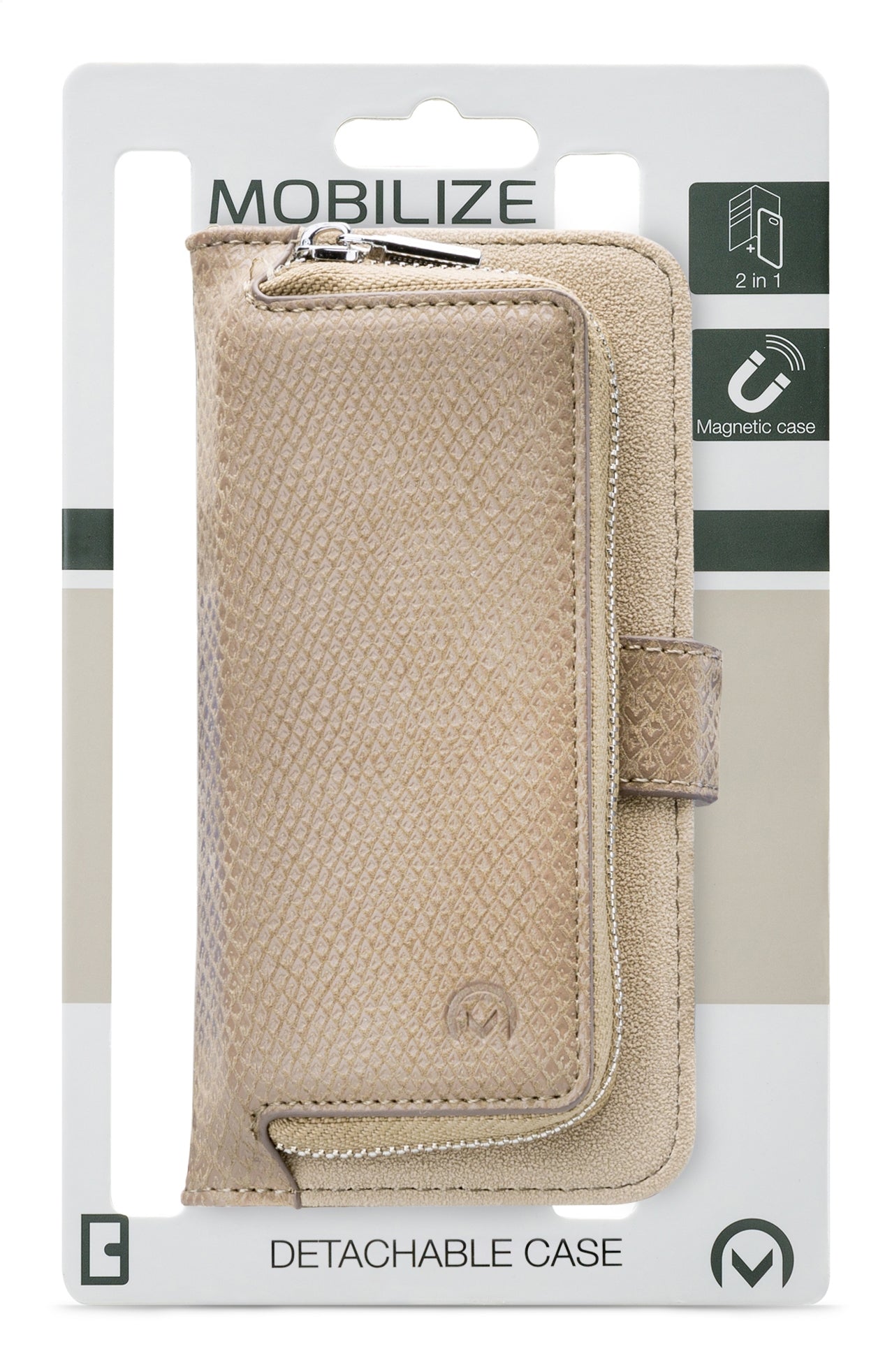 Mobilize 2In1 Gelly Zipper Case Samsung Galaxy A3 2017 Latte
