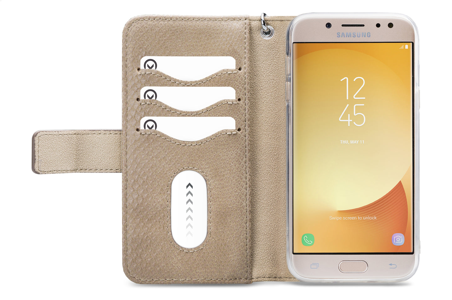 Mobilize 2In1 Gelly Zipper Case Samsung Galaxy J5 2017 Latte