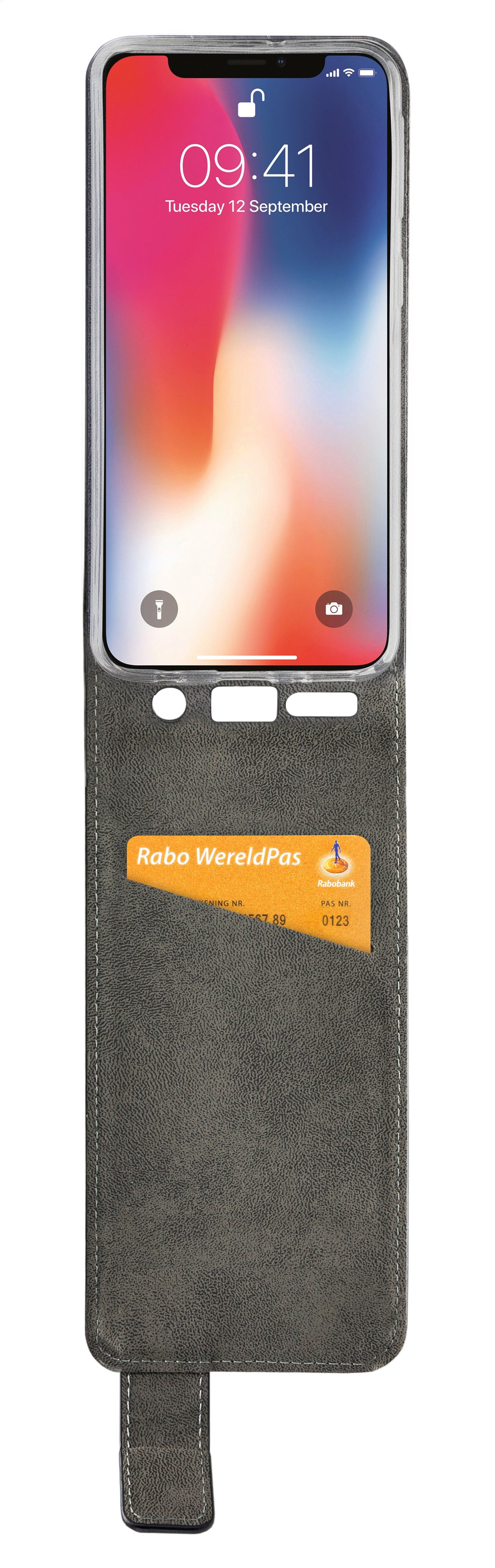 Mobilize Classic Gelly Flip Case Apple Iphone X/Xs Black