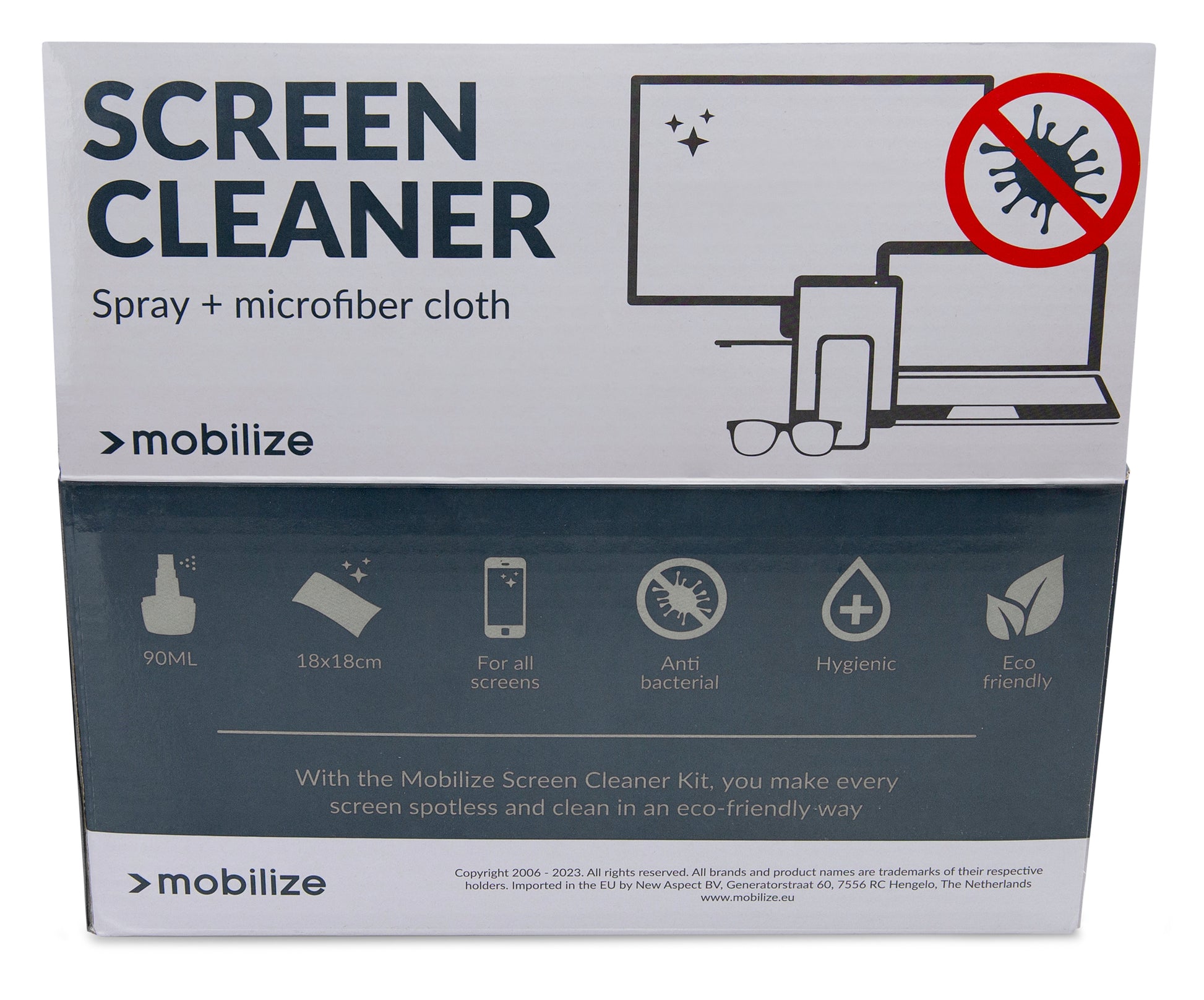 Mobilize Screen Cleaner Display