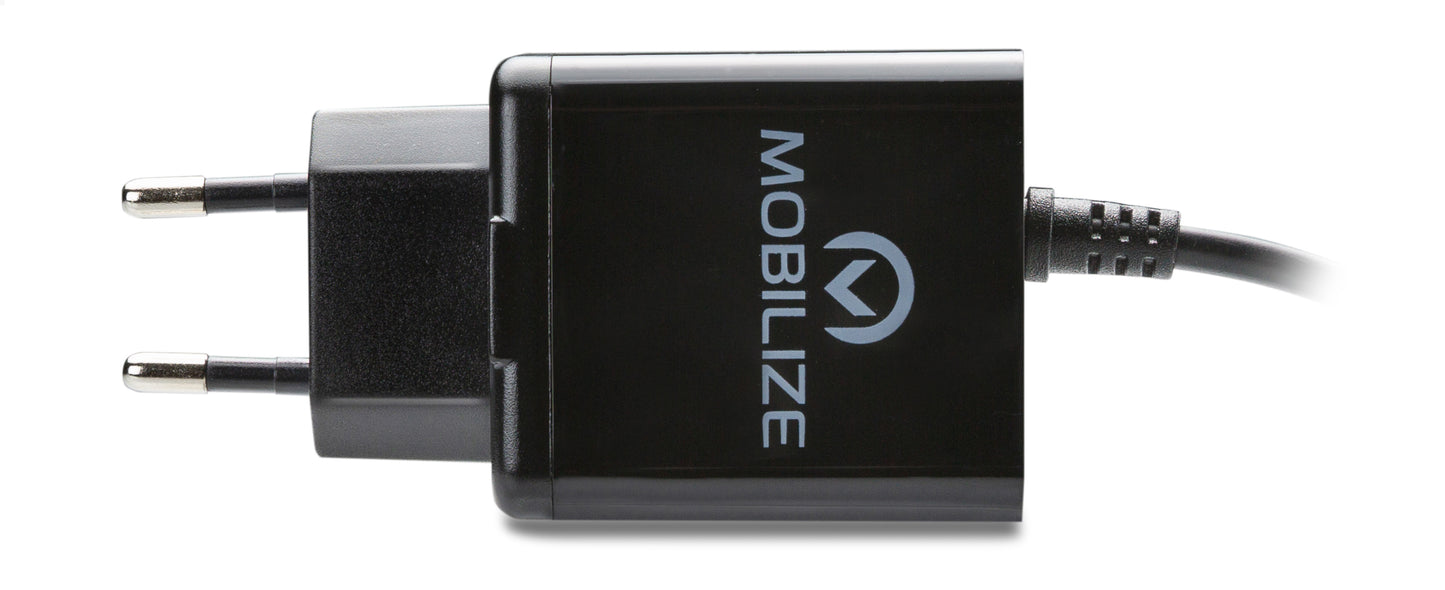 Mobilize Wall Charger Micro Usb 12W 1M. Black