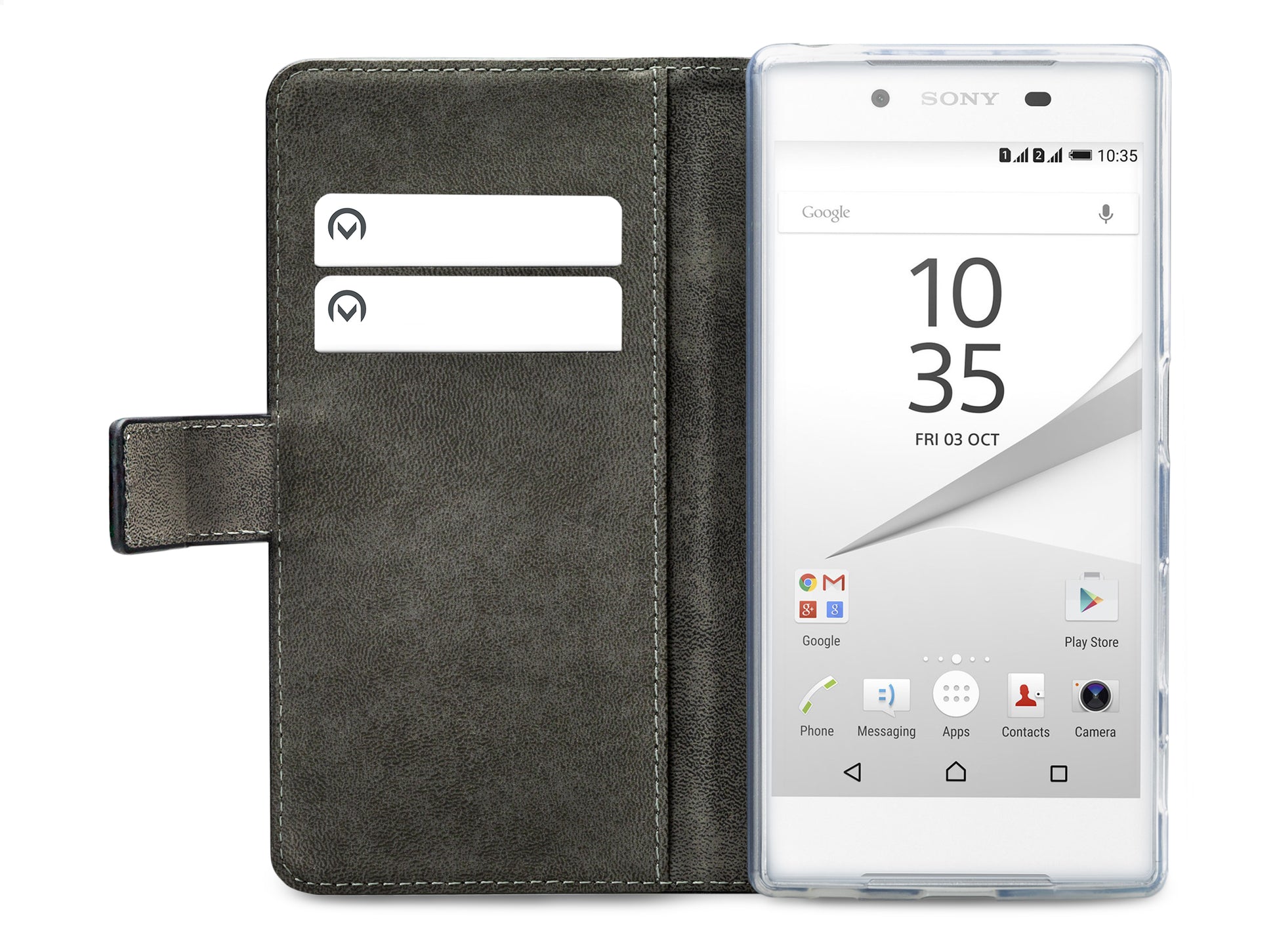 Mobilize Classic Gelly Wallet Book Case Sony Xperia Z5 Black