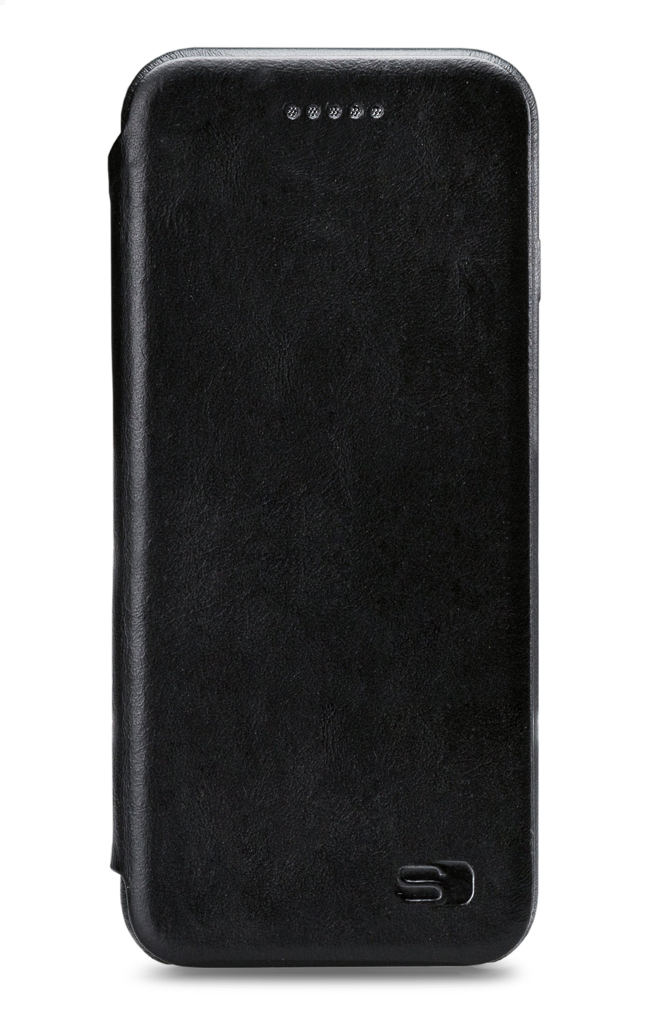 Senza Pure Skinny Leather Wallet Samsung Galaxy S9 Deep Black
