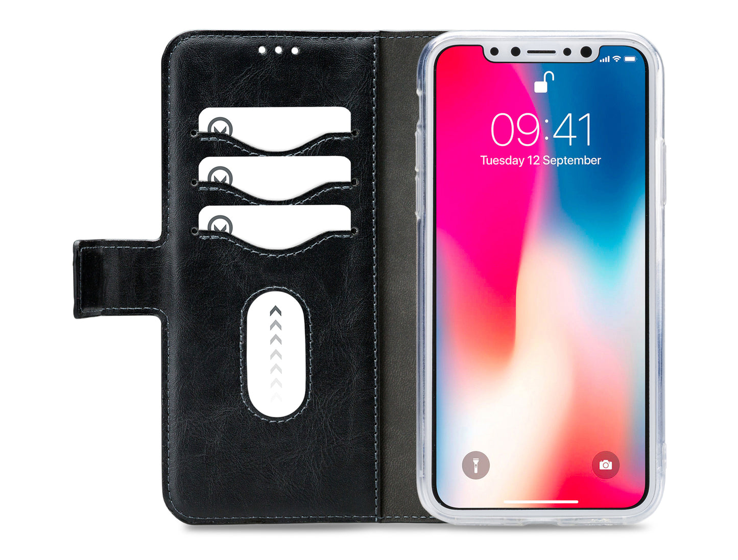 Mobilize 2In1 Gelly Wallet Case Apple Iphone Xs Max Black