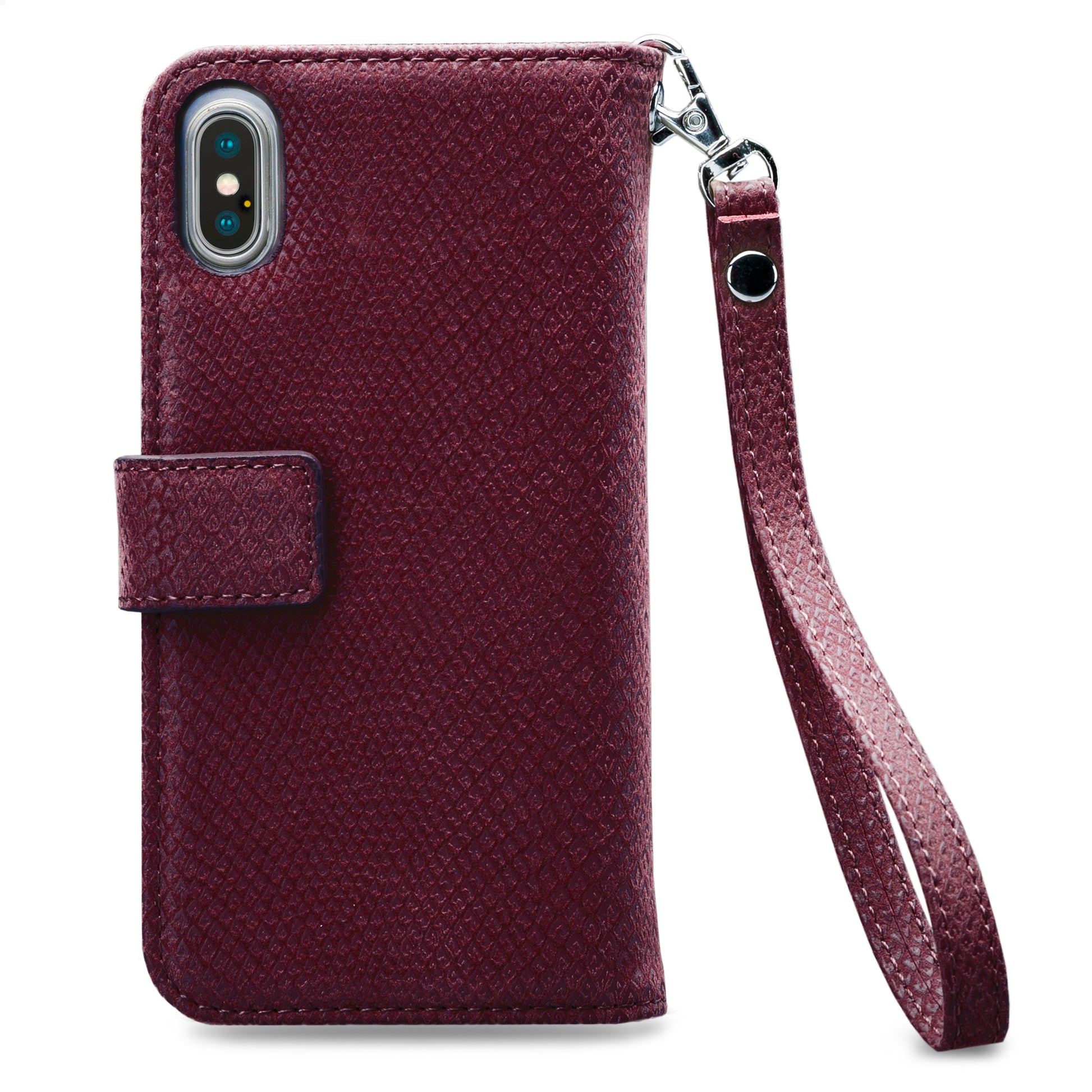 Mobilize 2In1 Gelly Zipper Case Apple Iphone Xs Max Bordeaux