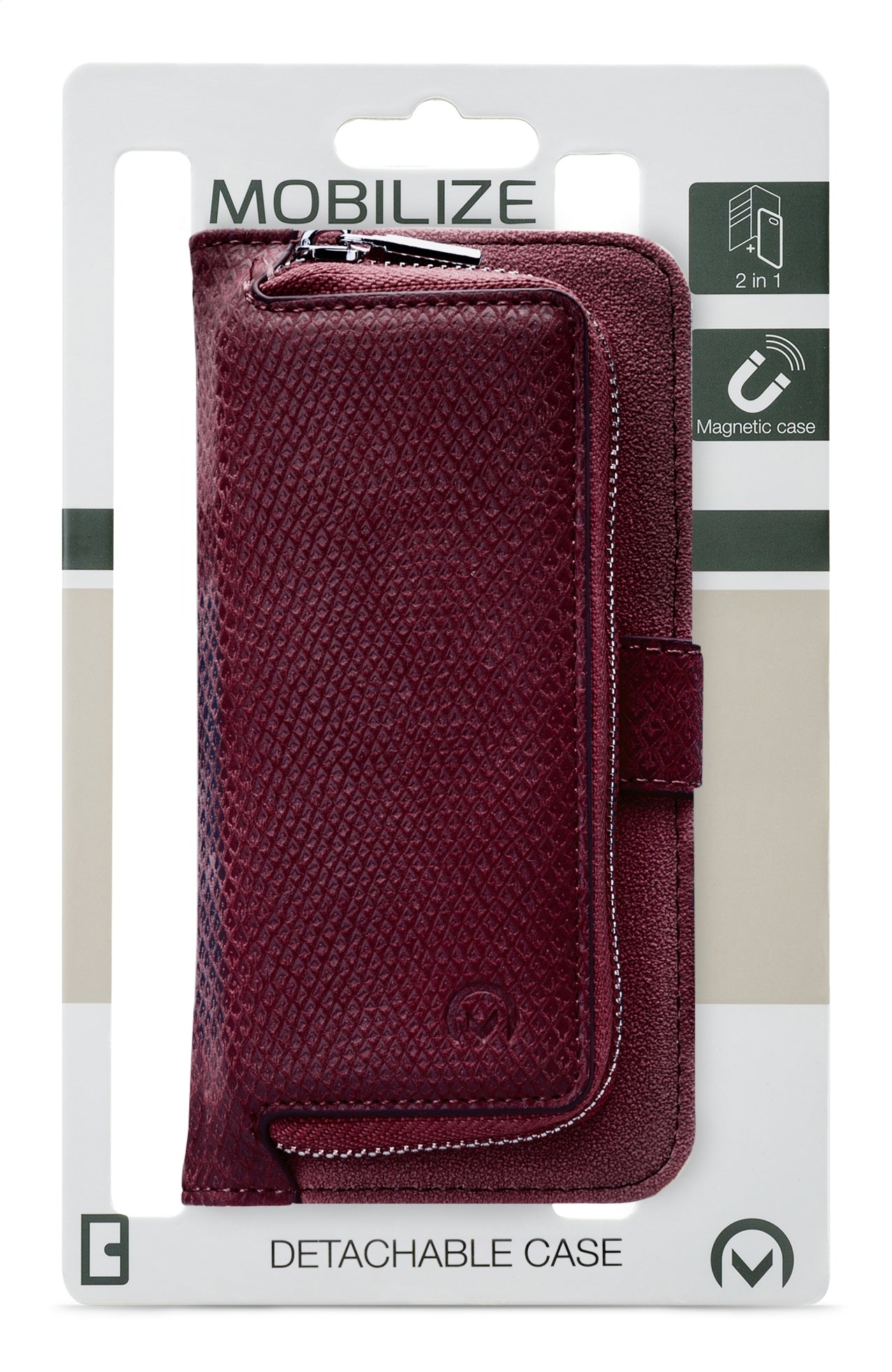 Mobilize 2In1 Gelly Zipper Case Apple Iphone Xs Max Bordeaux