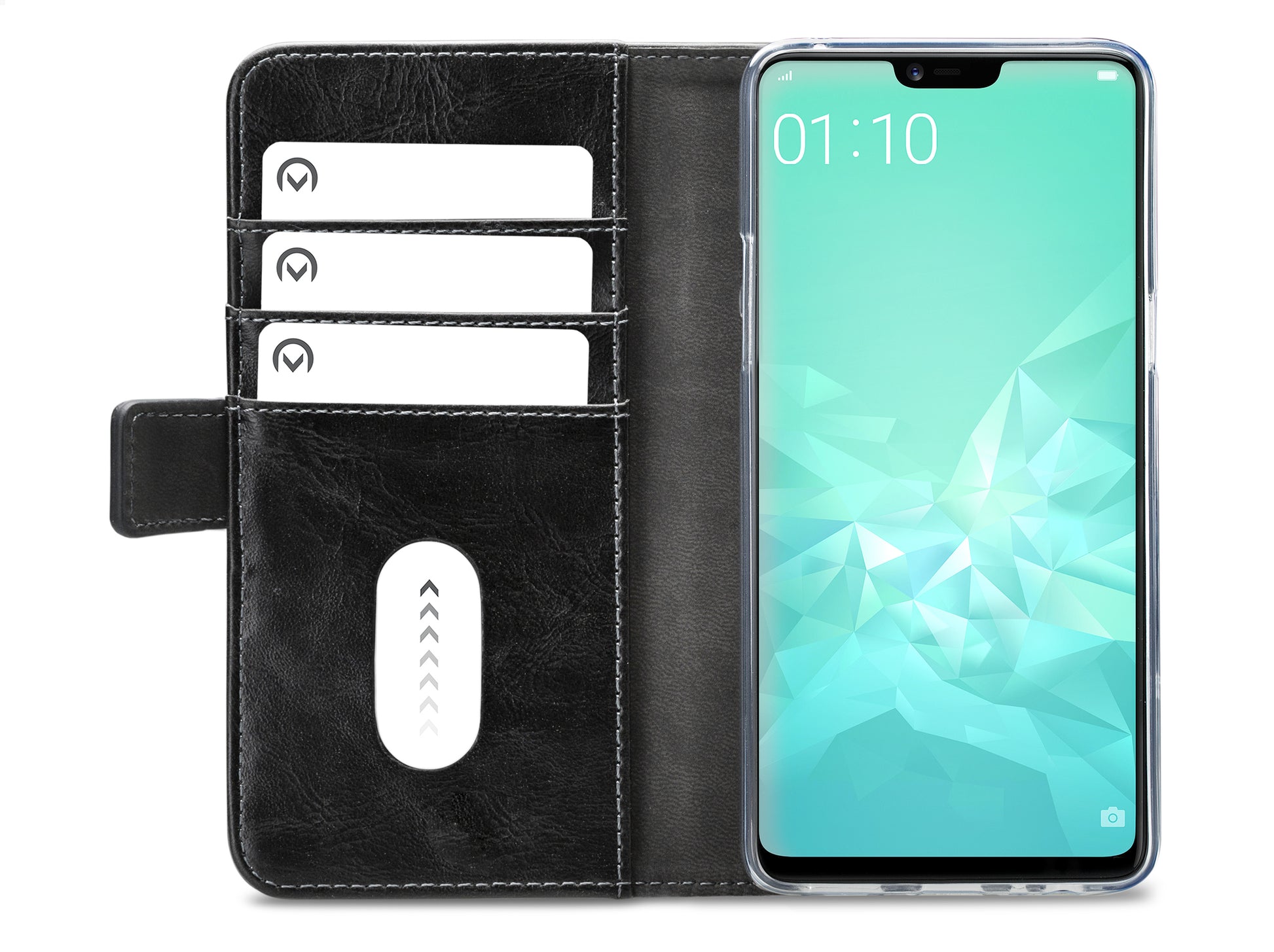 Mobilize Elite Gelly Wallet Book Case Oppo A3 Black