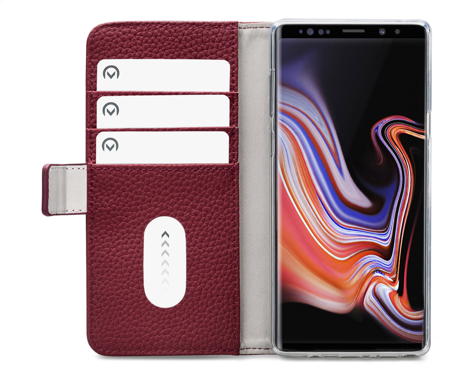 Mobilize Elite Gelly Wallet Book Case Samsung Galaxy Note9 Burgundy