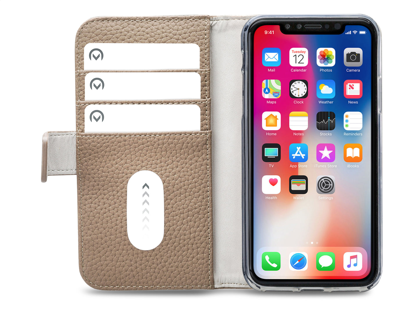 Mobilize Elite Gelly Wallet Book Case Apple Iphone Xr Taupe