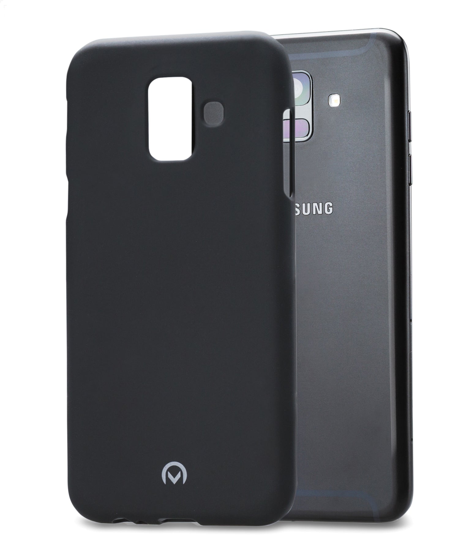 Mobilize Rubber Gelly Case Samsung Galaxy A6 2018 Matt Black