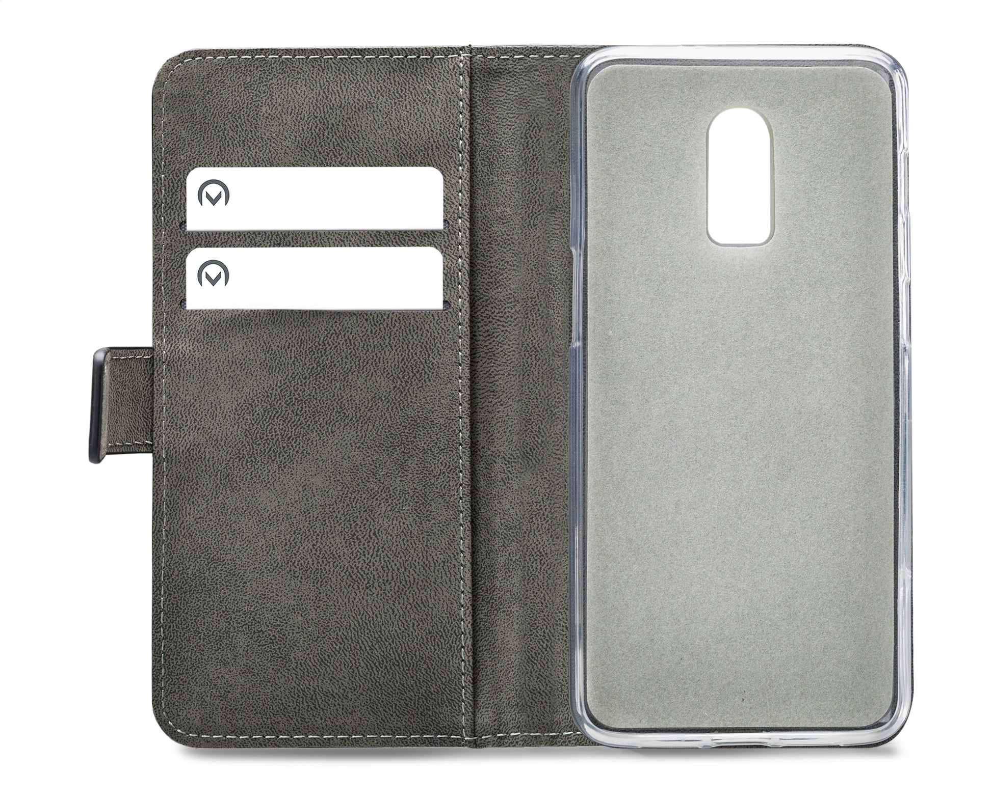 Mobilize Classic Gelly Wallet Book Case Oneplus 6T Black