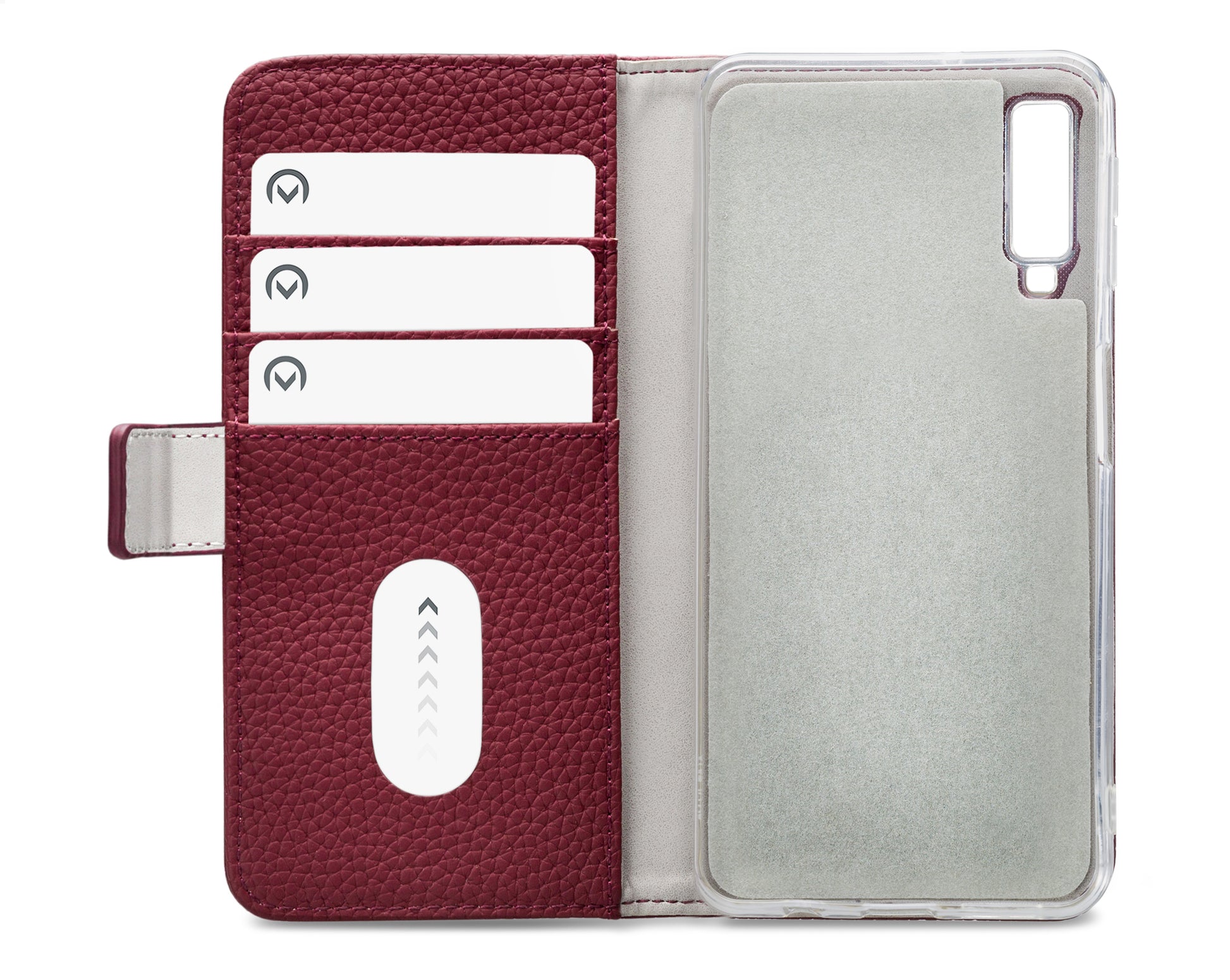 Mobilize Elite Gelly Wallet Book Case Samsung Galaxy A7 2018 Burgundy