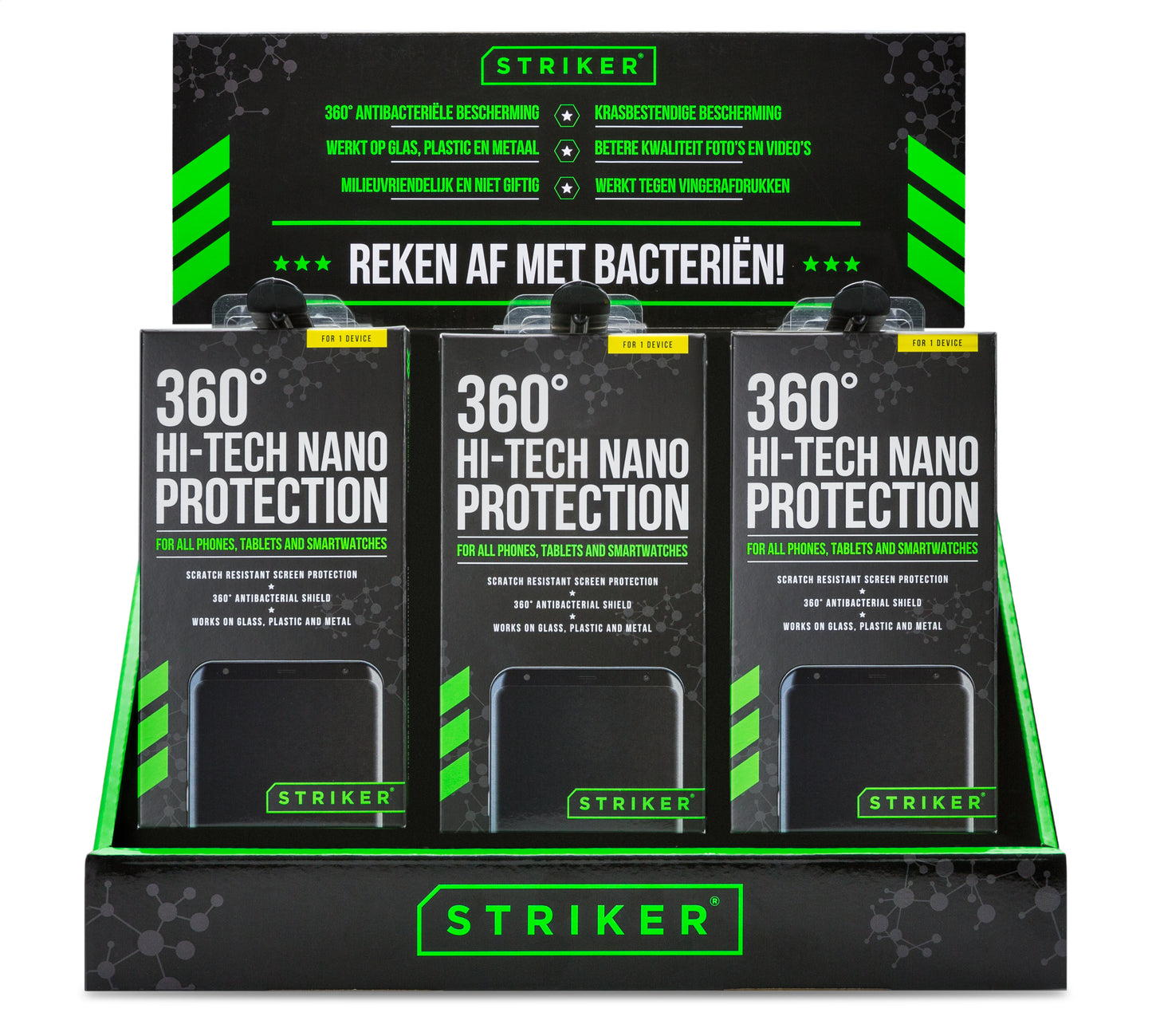 Striker 360 High Tech Nano Protection Display