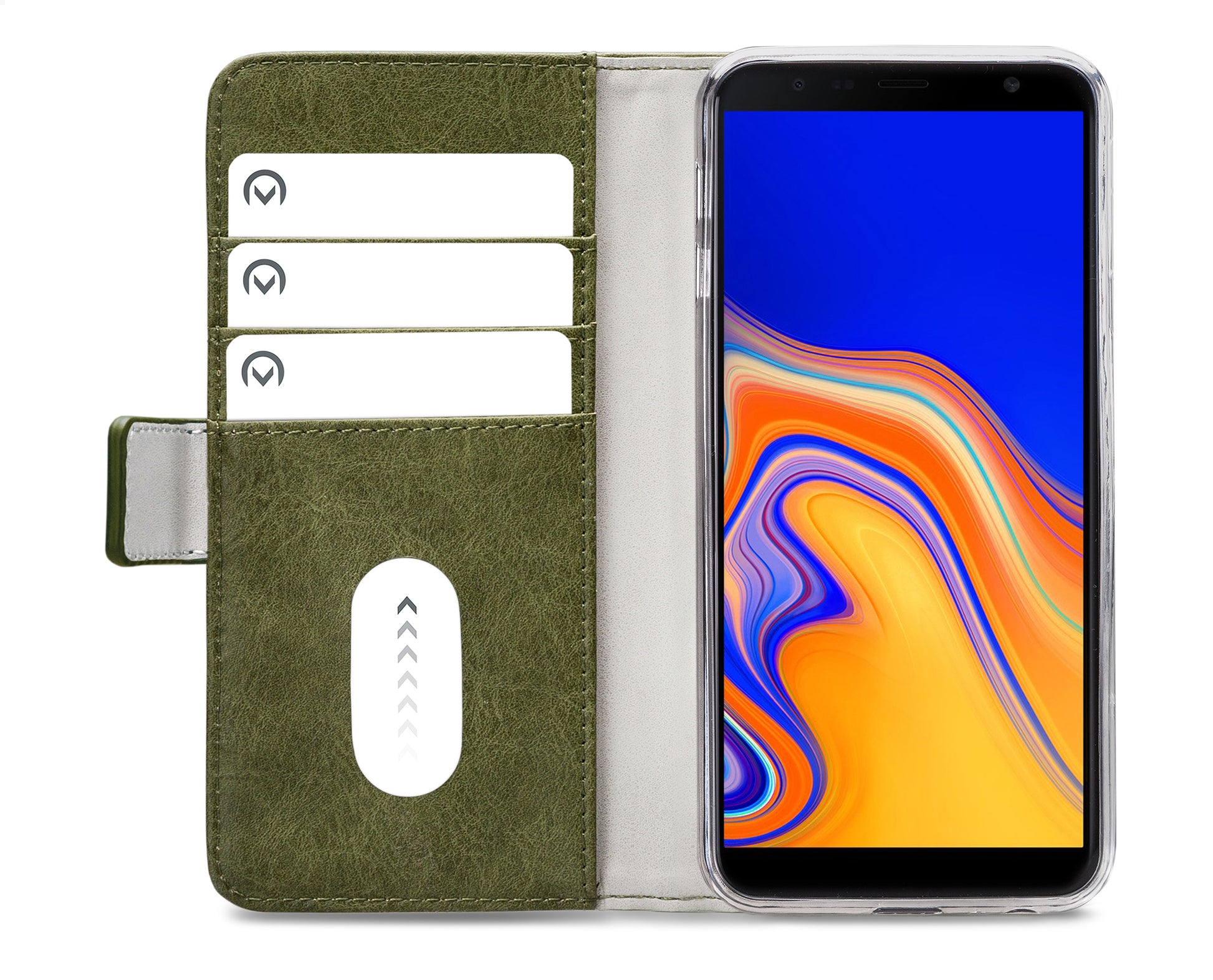 Mobilize Elite Gelly Wallet Book Case Samsung Galaxy J4+ Green