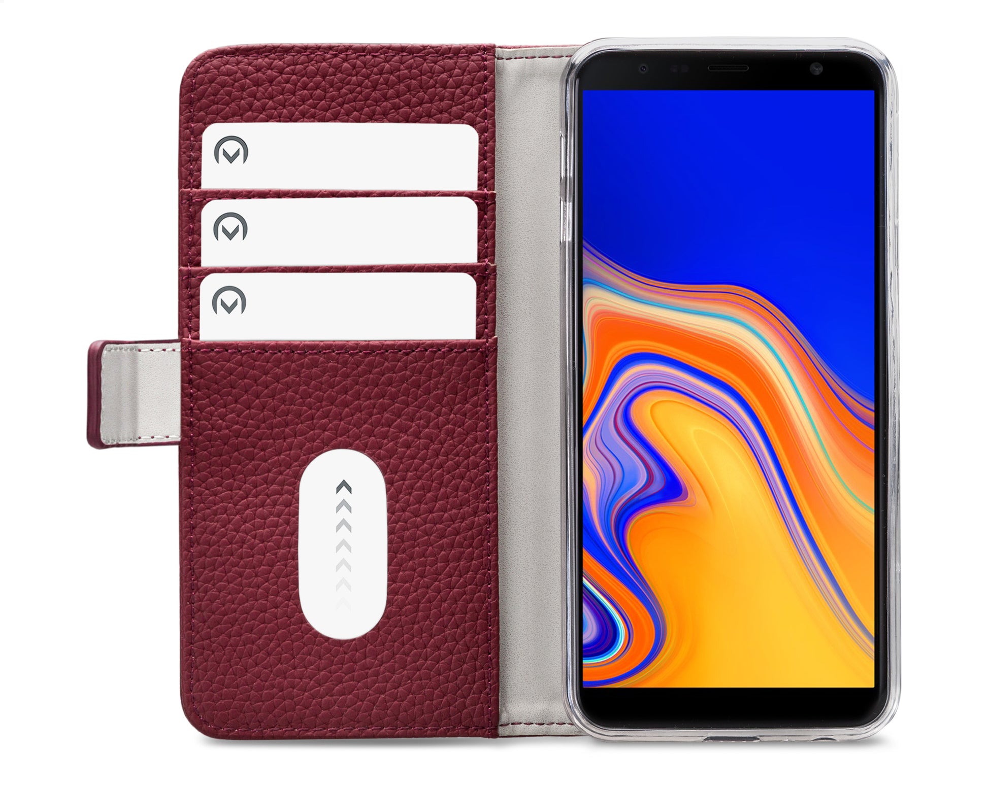 Mobilize Elite Gelly Wallet Book Case Samsung Galaxy J4+ Burgundy