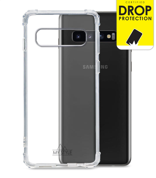 My Style Protective Flex Case For Samsung Galaxy S10 Clear