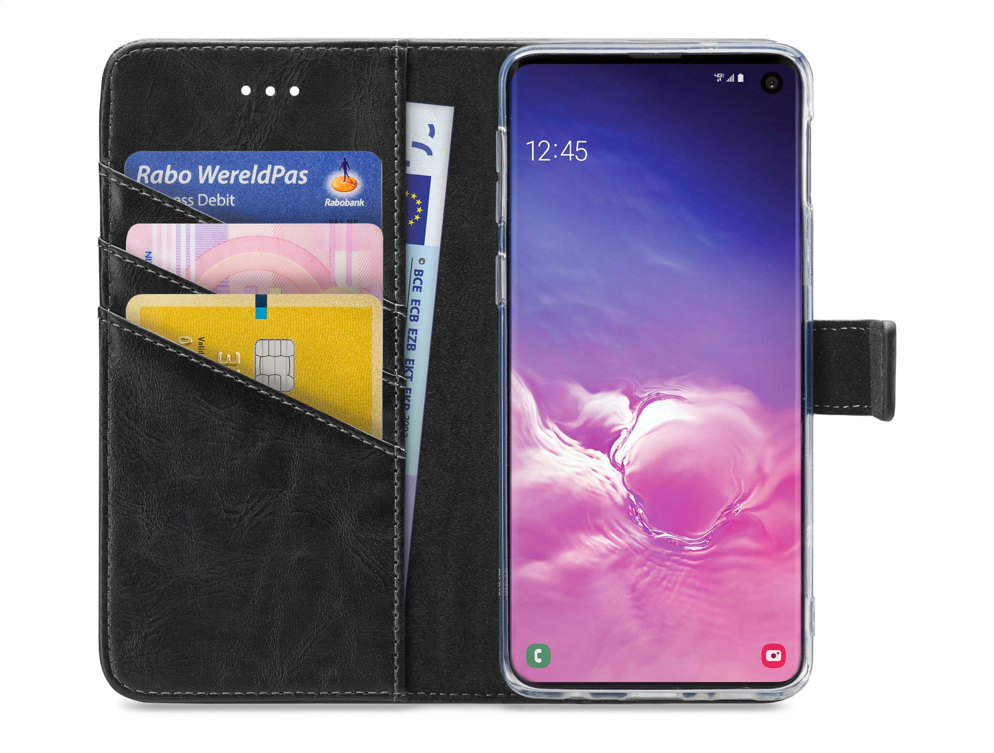 My Style Flex Wallet For Samsung Galaxy S10E Black